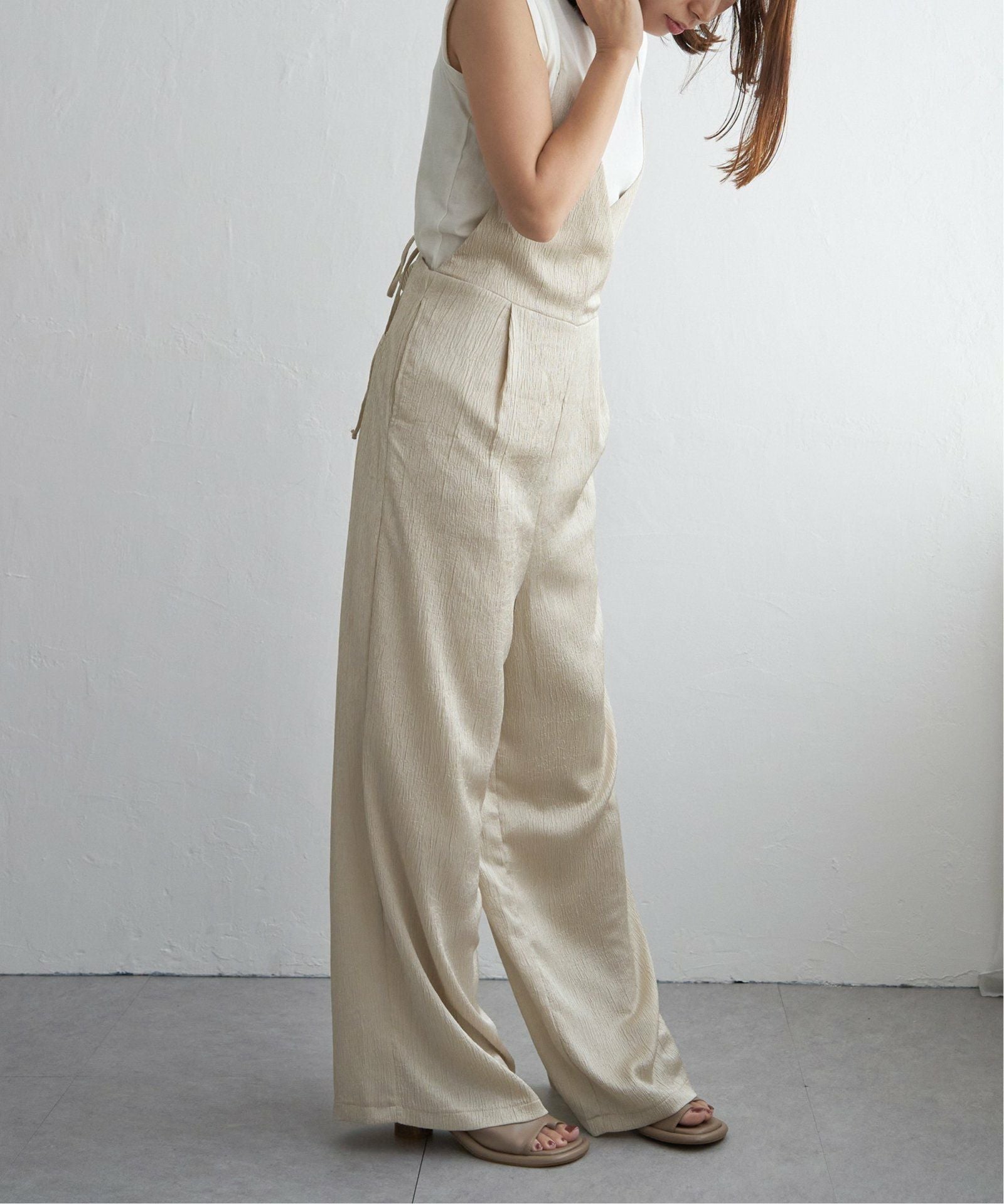 ネストローブ 　カシュクールサロペット　ベージュ　美品 カシュクールサロペット,50%OFF| TOKYO DESIGN CHANNEL