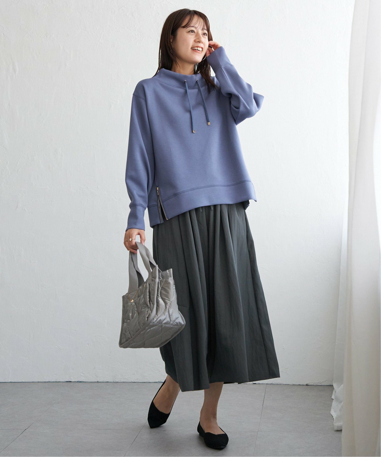 セレクト雑貨⭐ ビンテージツイルタックスカーチョ,ikka| TOKYO DESIGN CHANNEL