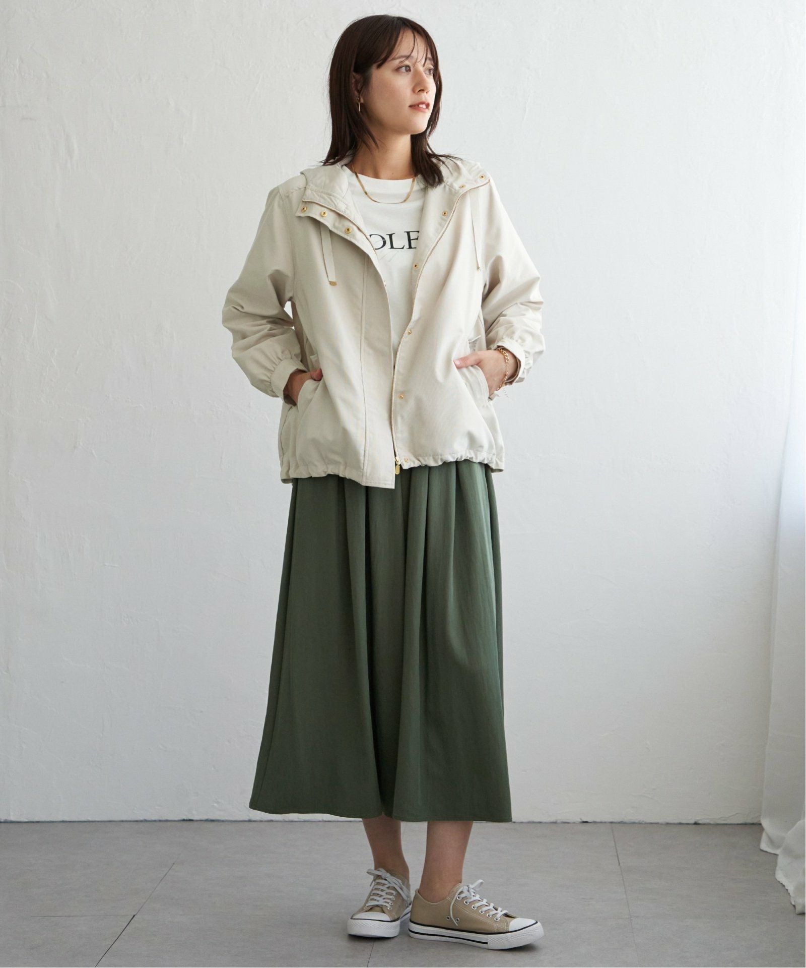 ビンテージツイルタックスカーチョ,ikka| TOKYO DESIGN CHANNEL