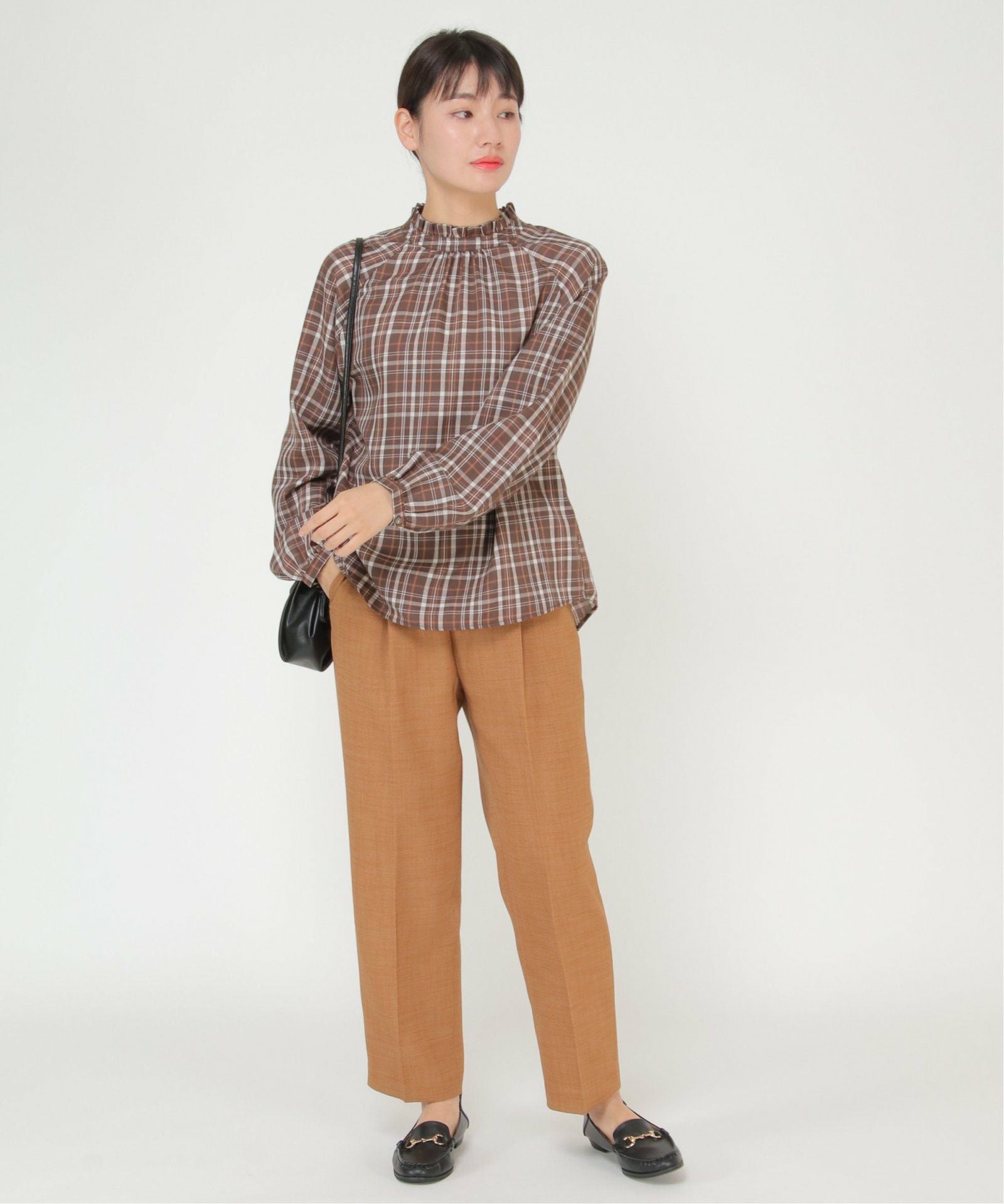 襟フリル長袖2WAYブラウス,20%OFF| TOKYO DESIGN CHANNEL