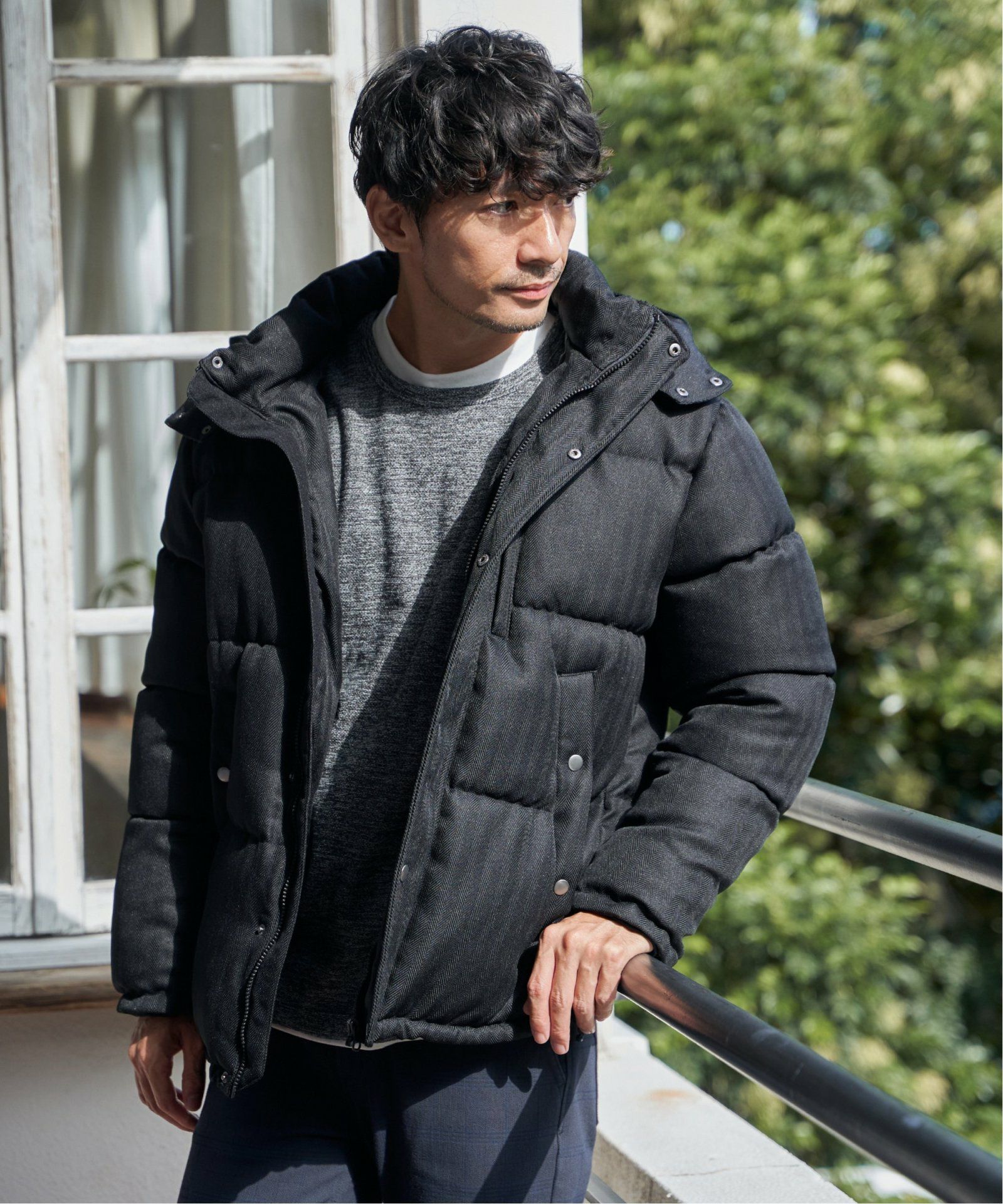 親子コーデ】sorona(R)ツイードライクブルゾン,ikka| TOKYO DESIGN CHANNEL