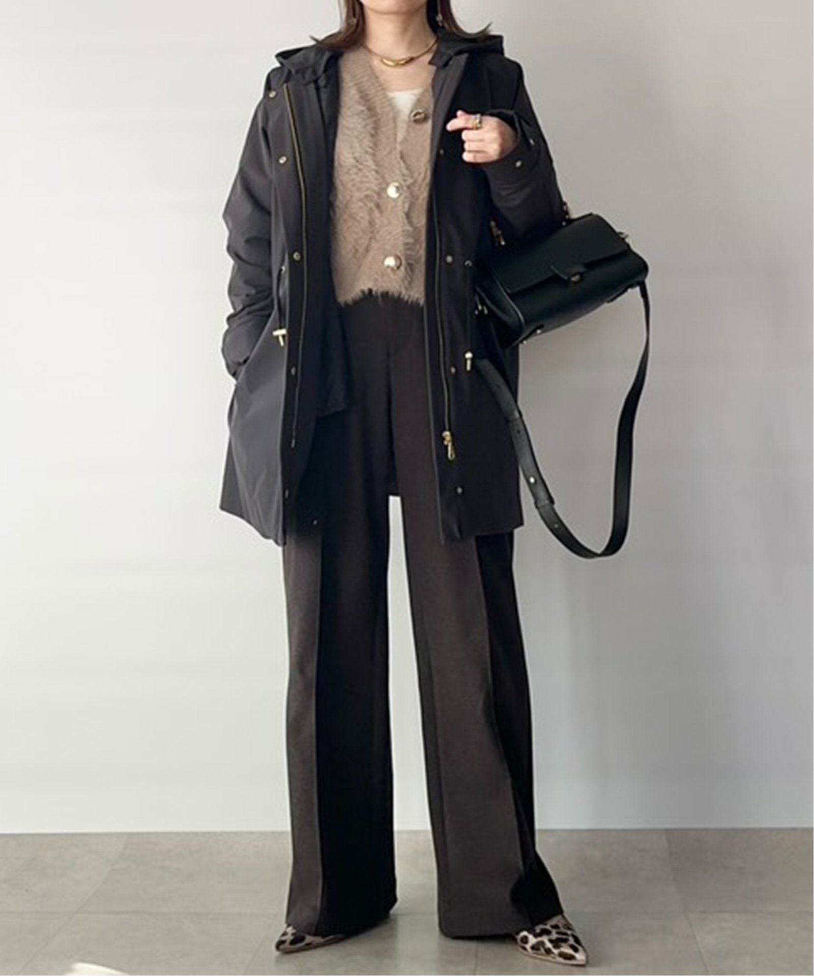 BARNEYS NEWYORK ✨5way撥水モッズコート　ベルテッド　ファー 軽量／静電防止】sorona(R)撥水5WAYコート,ikka| TOKYO DESIGN CHANNEL