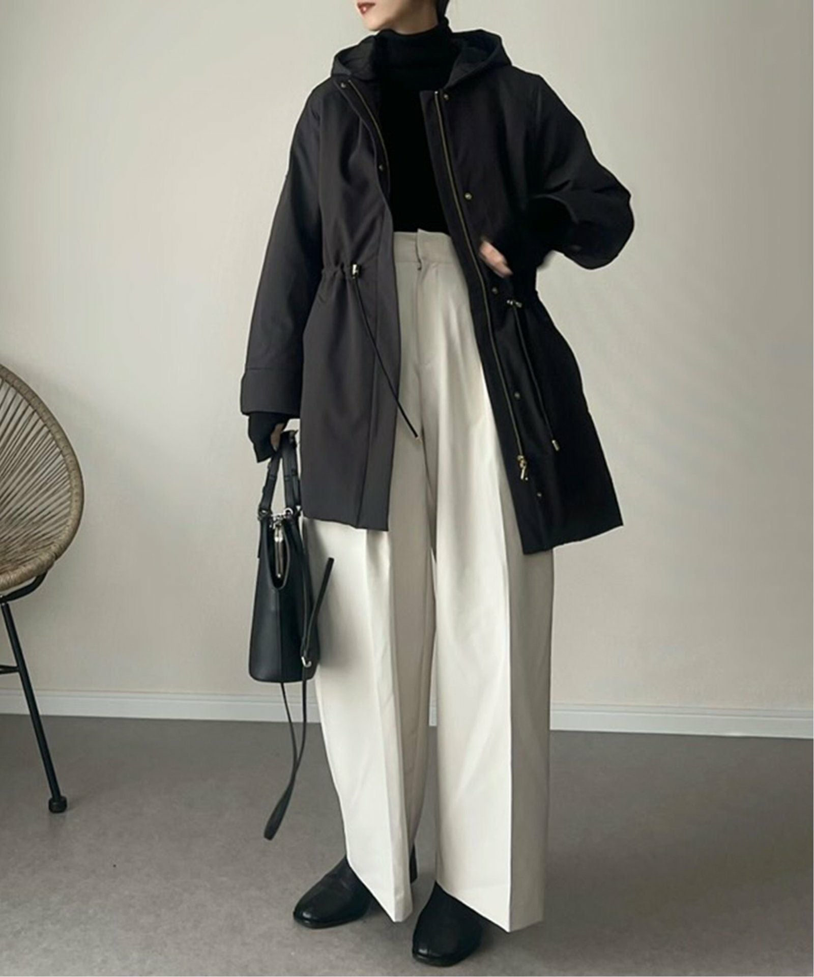 軽量／静電防止】sorona(R)撥水5WAYコート,ikka| TOKYO DESIGN CHANNEL