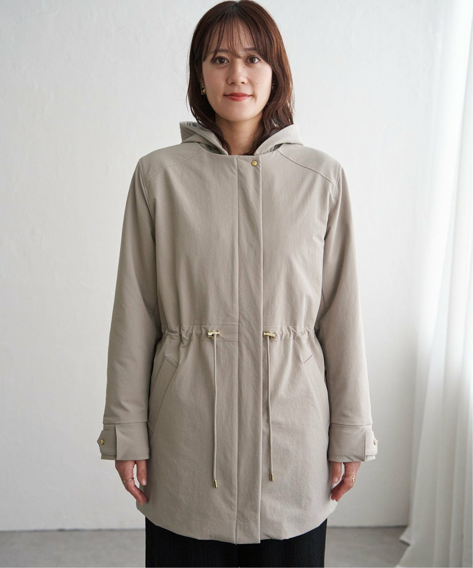 軽量／静電防止】sorona(R)撥水5WAYコート,ikka| TOKYO DESIGN CHANNEL