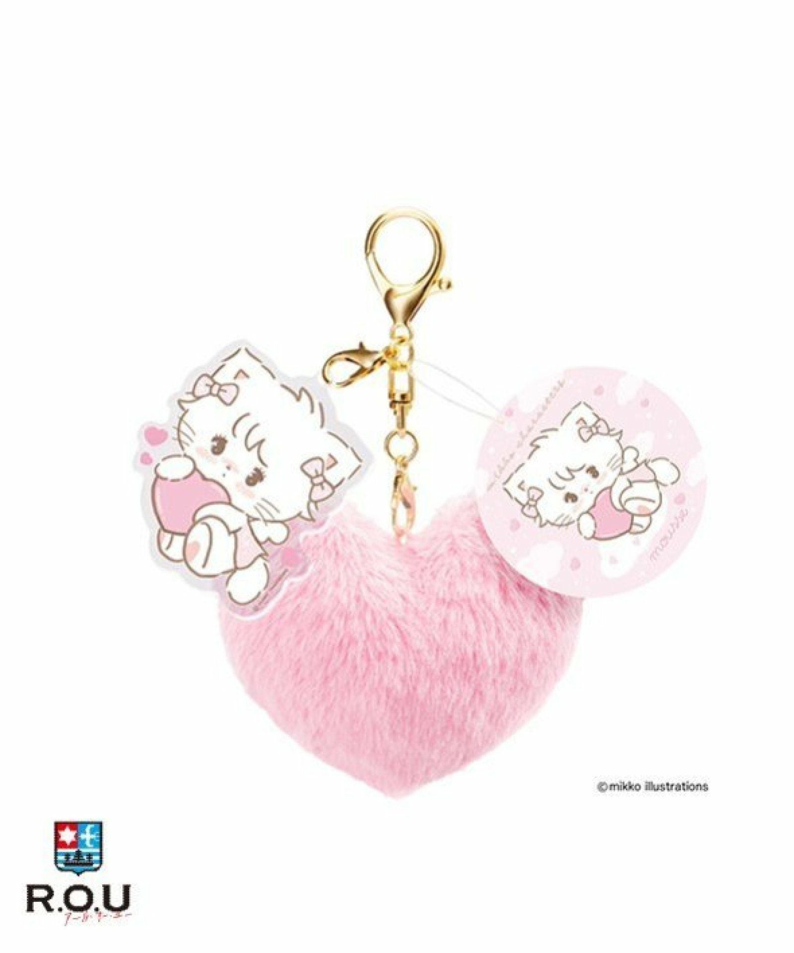 マルカ MARUKA Mikko ふわふわキーホルダー キャミー