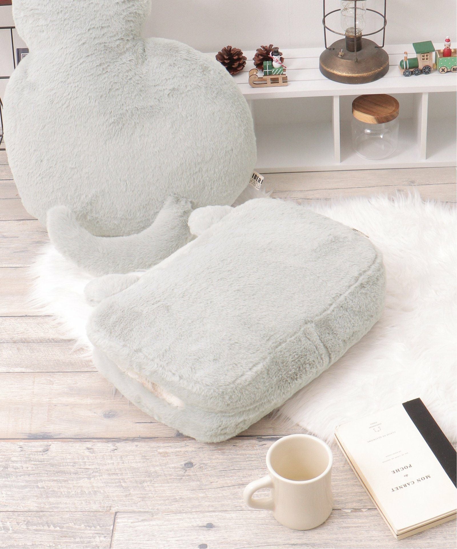 ベロアコンビシートクッション ラウンド H4cm,LBC| TOKYO DESIGN CHANNEL