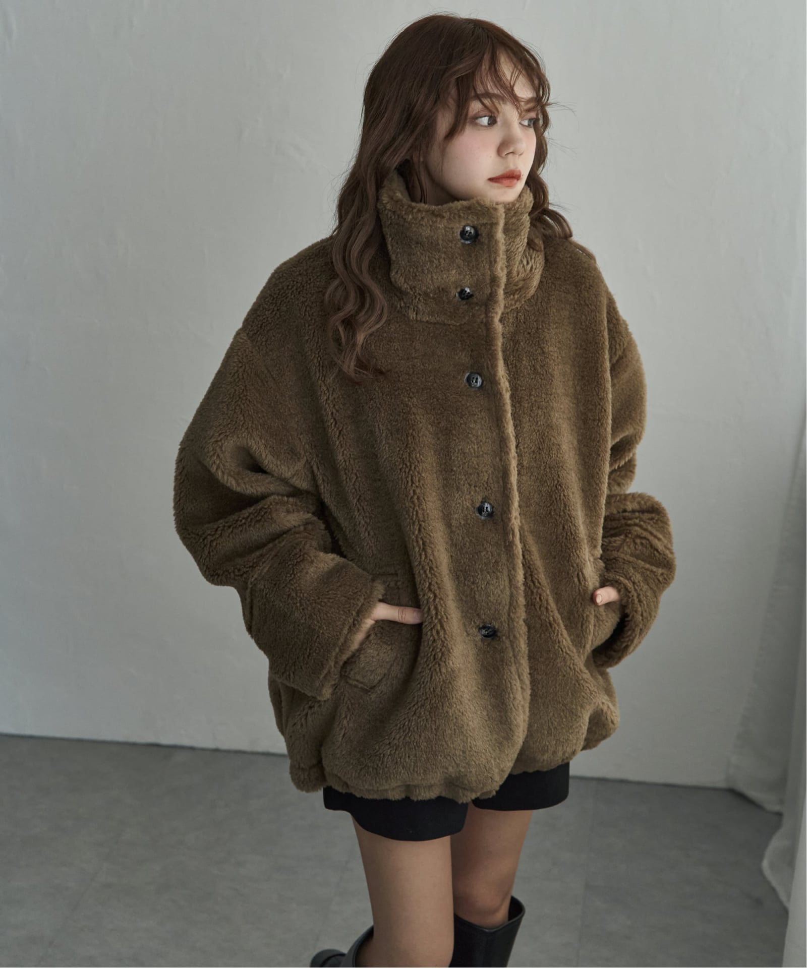 notch. by KASUMI】 ボアスタンドジャケット,notch.| TOKYO DESIGN CHANNEL