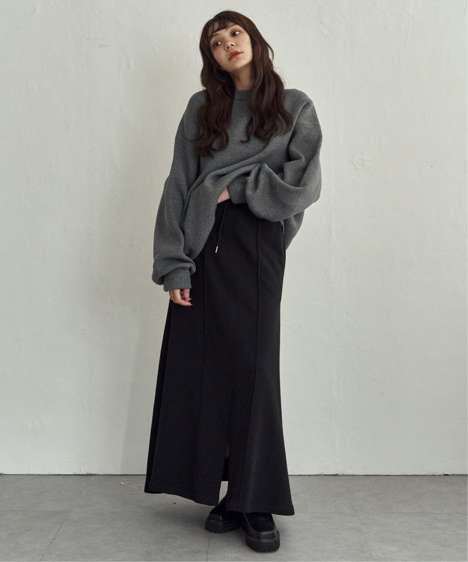 notch. by yui 】スウェットフレアスカート,notch.| TOKYO DESIGN CHANNEL