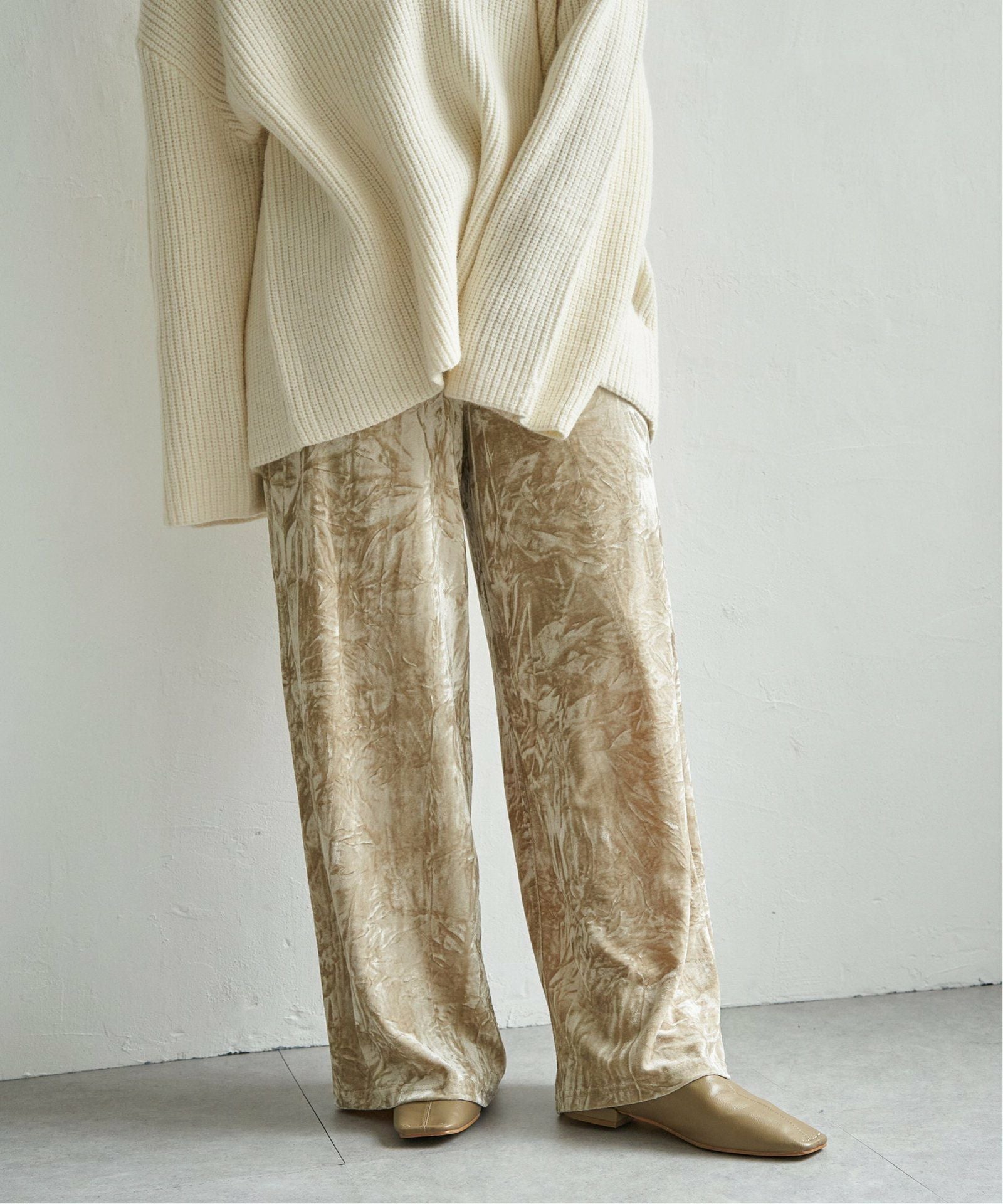 クラッシュベロアパンツ,20%OFF| TOKYO DESIGN CHANNEL
