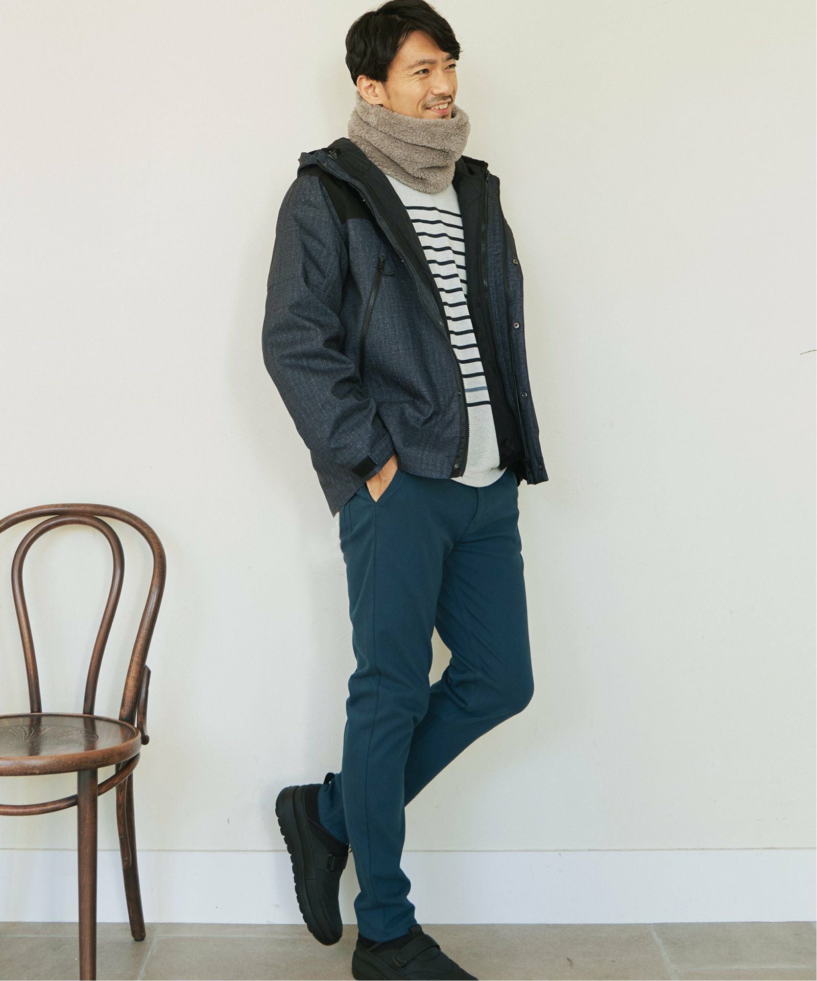 機能中綿 3WAYライトハーフ マウンテンパーカー,ikka| TOKYO DESIGN