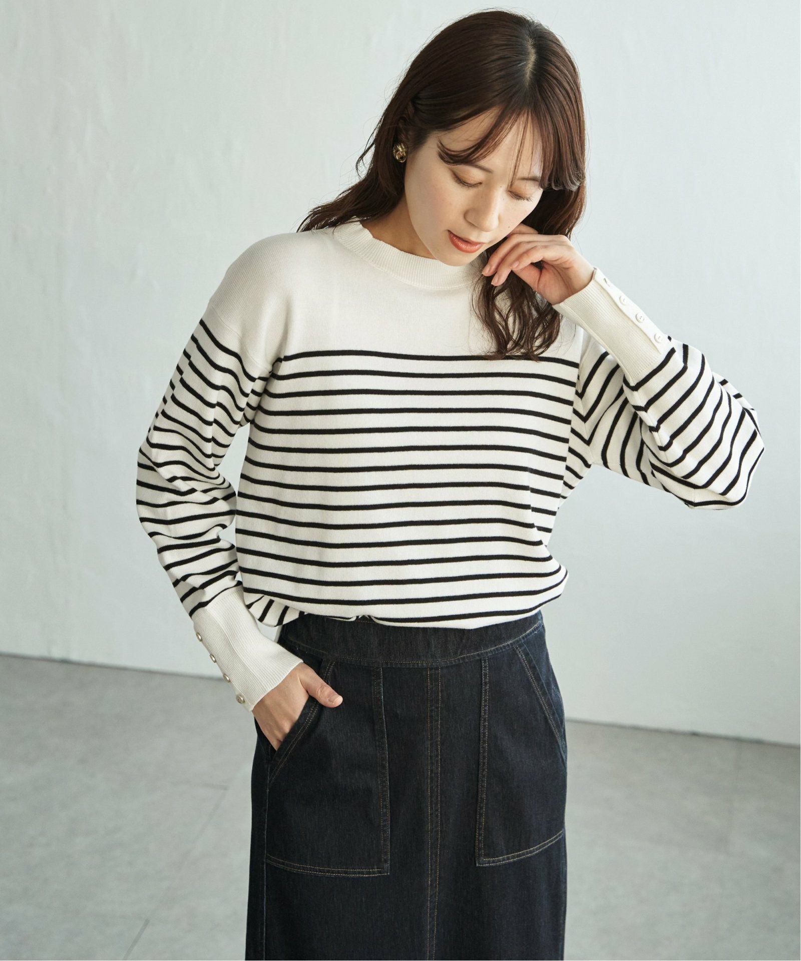 AKIKA デザインニット　インポート　ビッグ　ゆったり　大きめ　アレンジ AKIKA デザインニット インポート ビッグ ゆったり 大きめ アレンジの