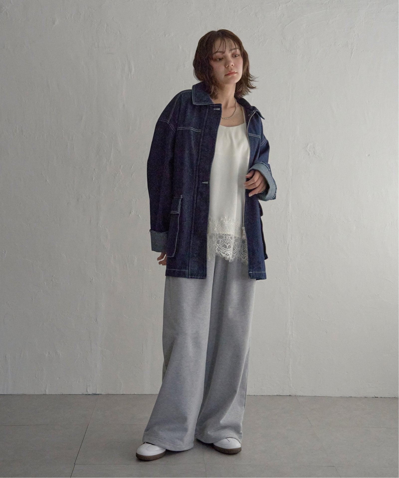 notch. by KR 】デニムカバーオールジャケット,notch.| TOKYO DESIGN