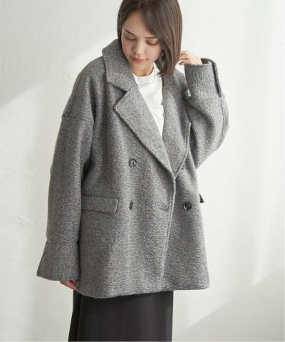 select MOCA」 ノーカラーコート FREE アイボリー レディース select 