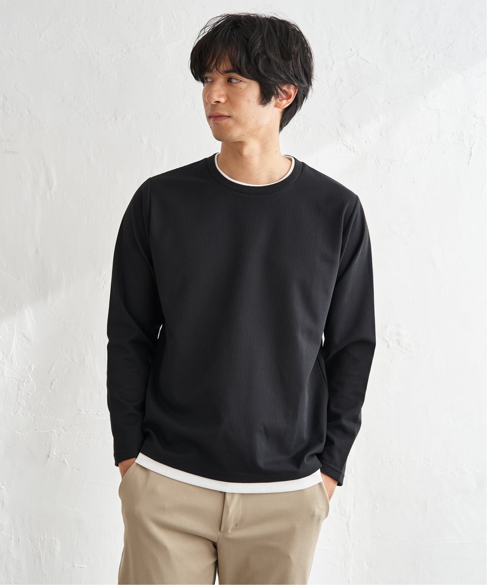 速乾ピケレイヤードロンT,ikka| TOKYO DESIGN CHANNEL