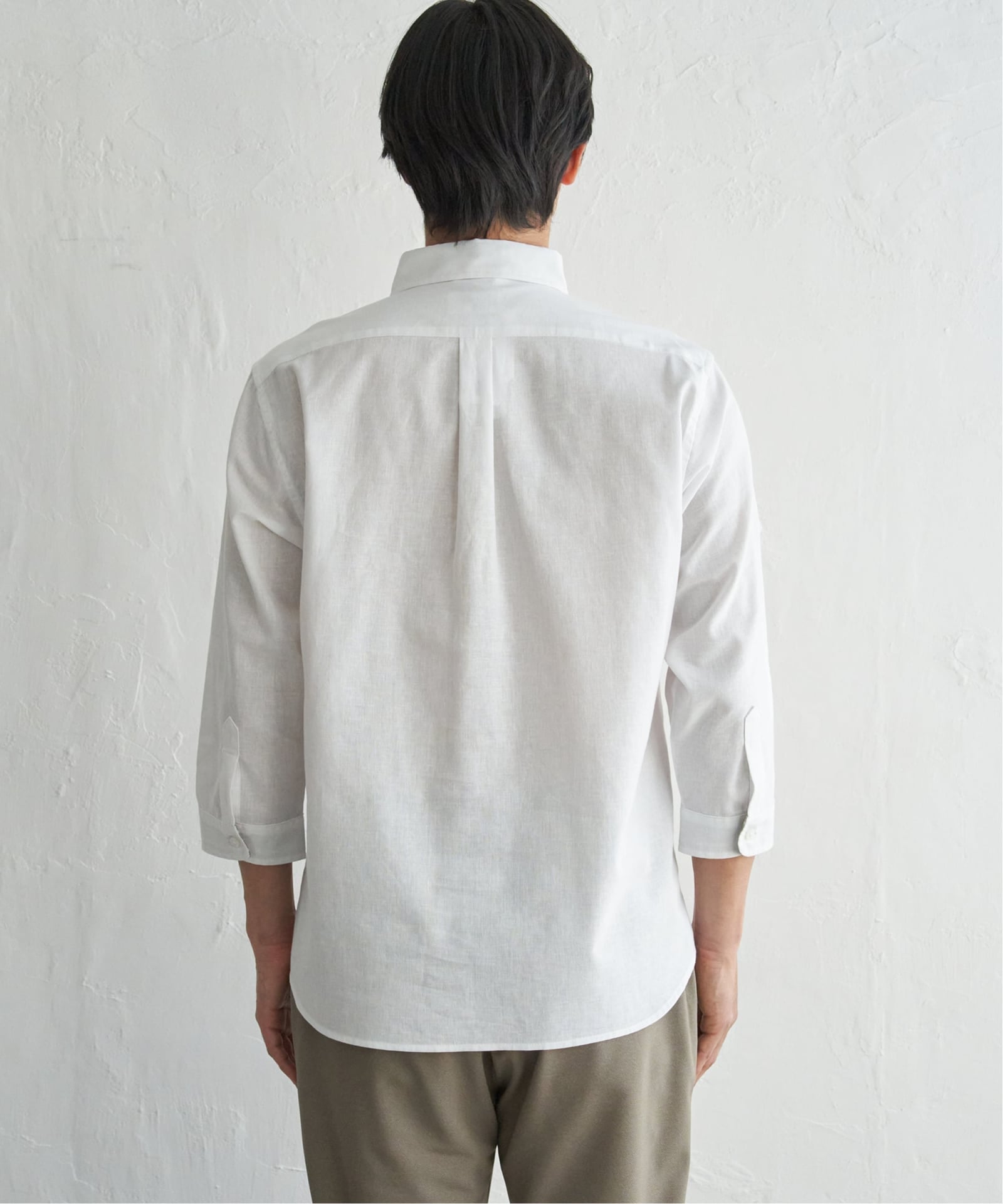 接触冷感】フレンチリネンMIX袖2WAYシャツ,ikka| TOKYO DESIGN CHANNEL