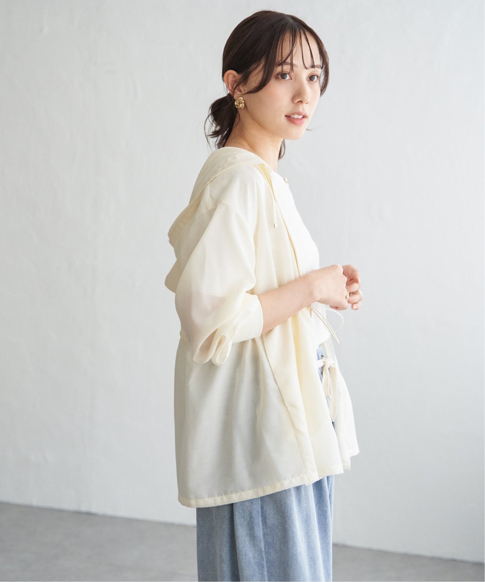シアーマウンテンパーカー,ikka| TOKYO DESIGN CHANNEL