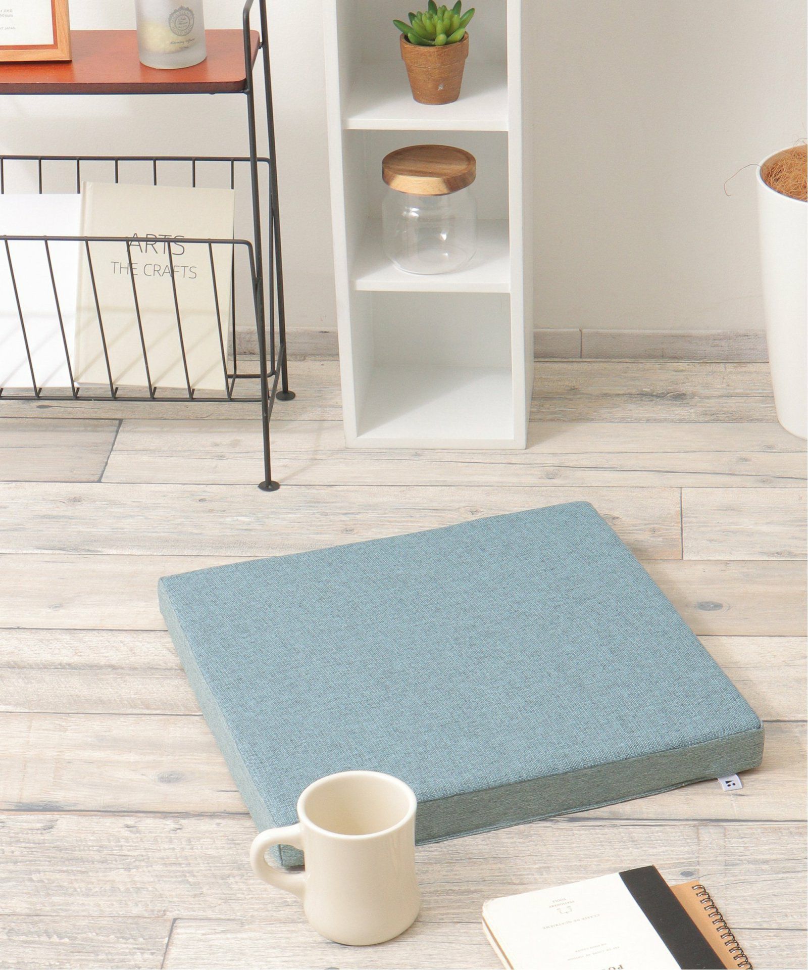 ベロアコンビシートクッション ラウンド H4cm,LBC| TOKYO DESIGN CHANNEL