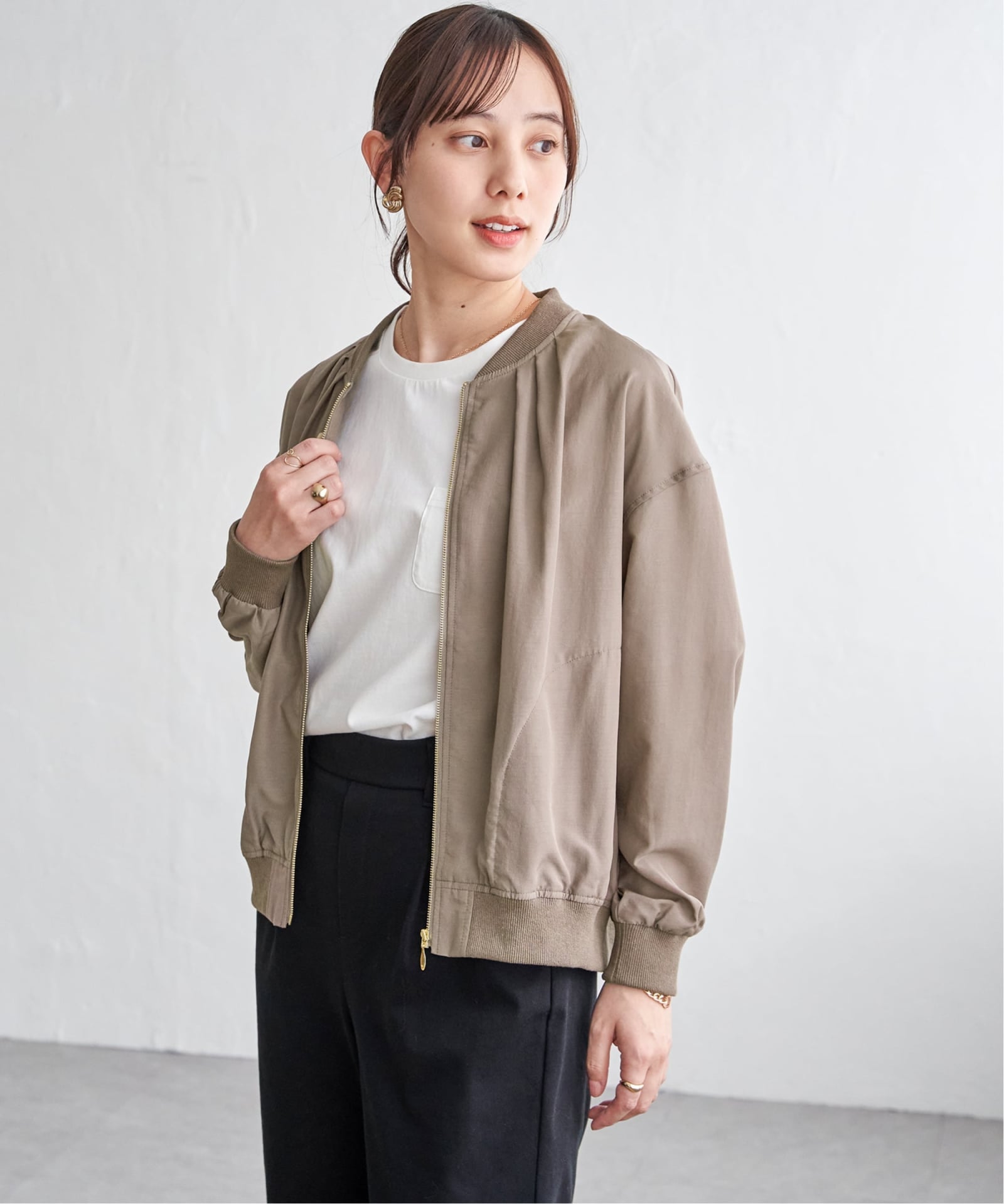 シアーリブブルゾン,ikka| TOKYO DESIGN CHANNEL シアーリブブルゾン,ikka| TOKYO DESIGN CHANNEL
