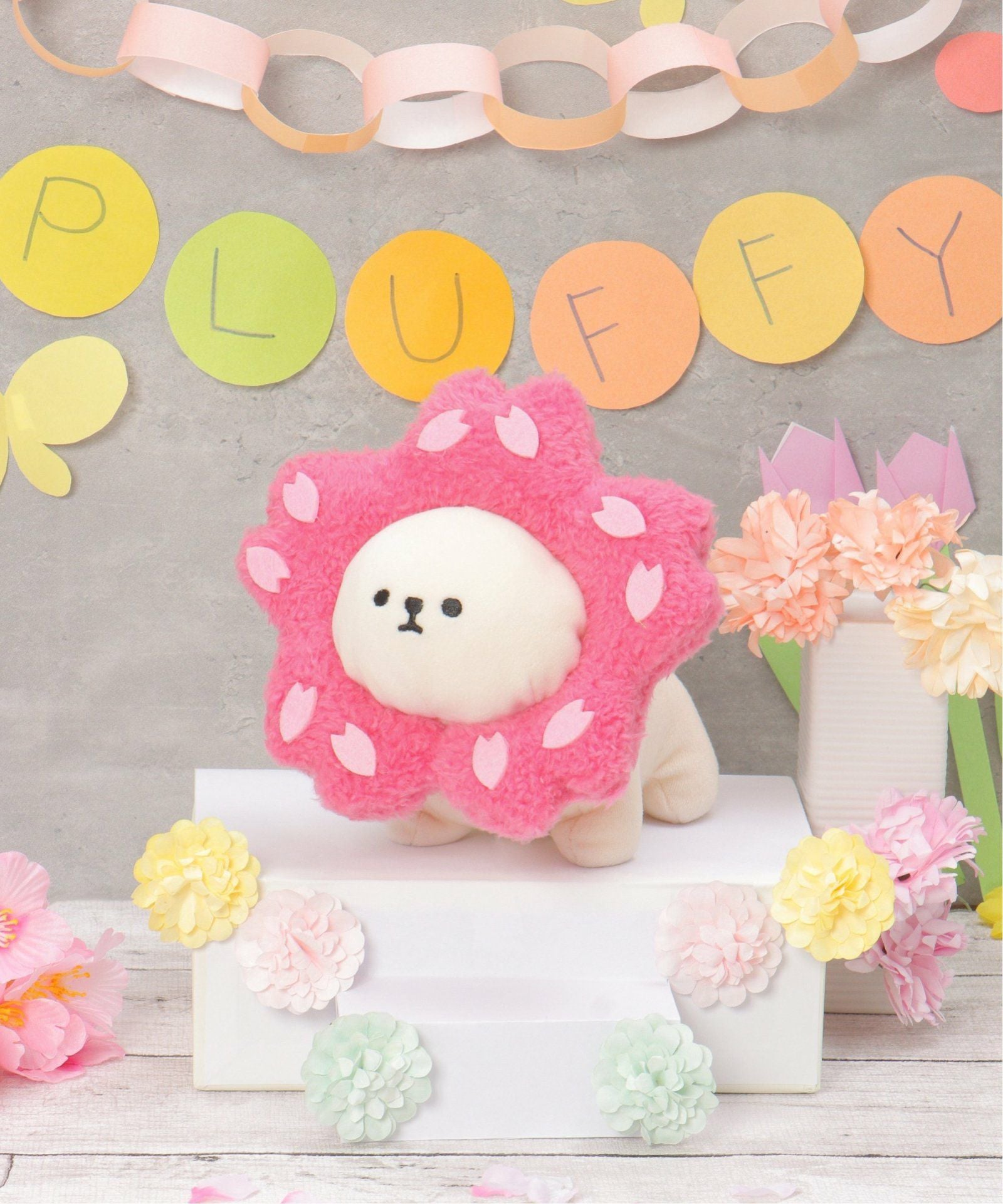 PLUFFY かぶりもの 桜はめ込み,LBC| TOKYO DESIGN CHANNEL