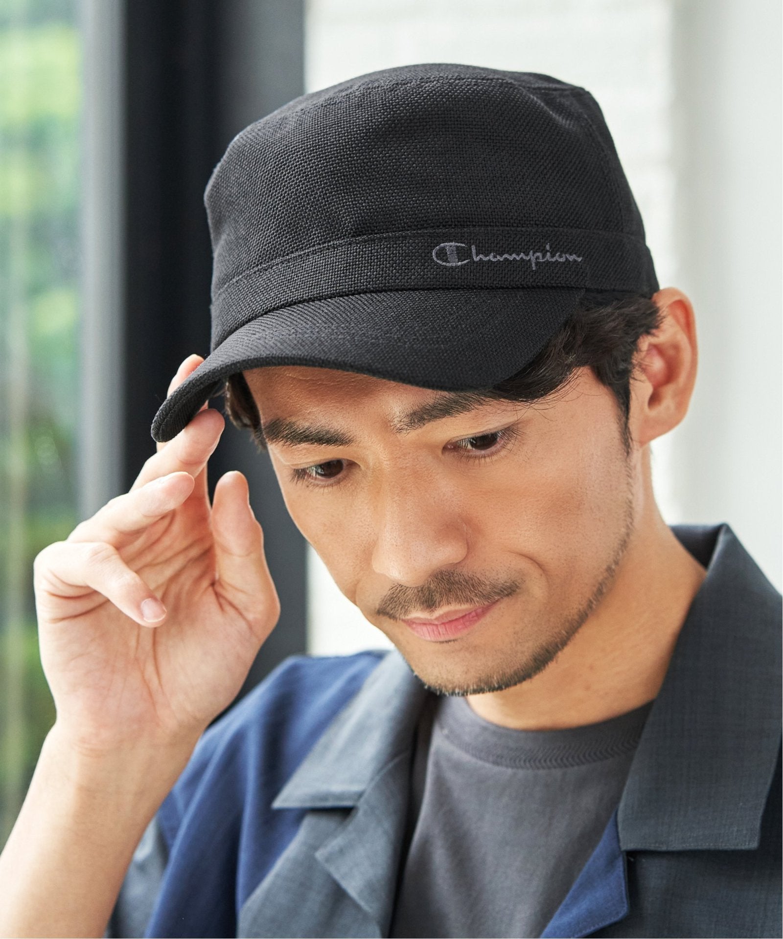 Champion チャンピオン リネンライクワークキャップ,ikka| TOKYO