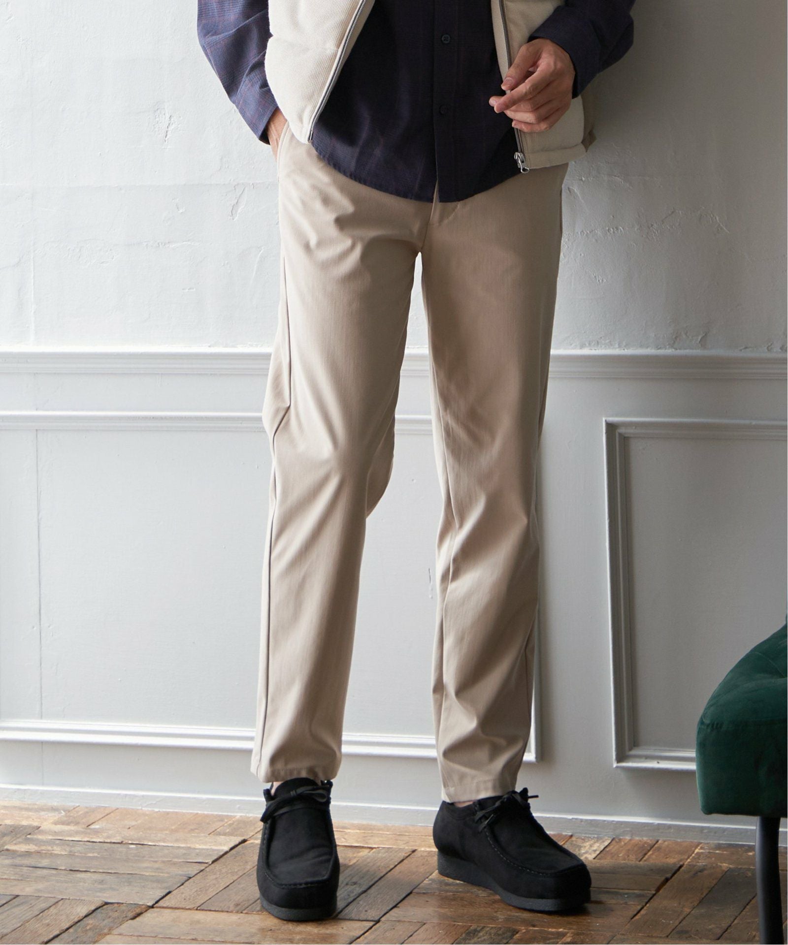 GOKU楽パンツ EASY STRETCH スラックス,ikka| TOKYO DESIGN CHANNEL