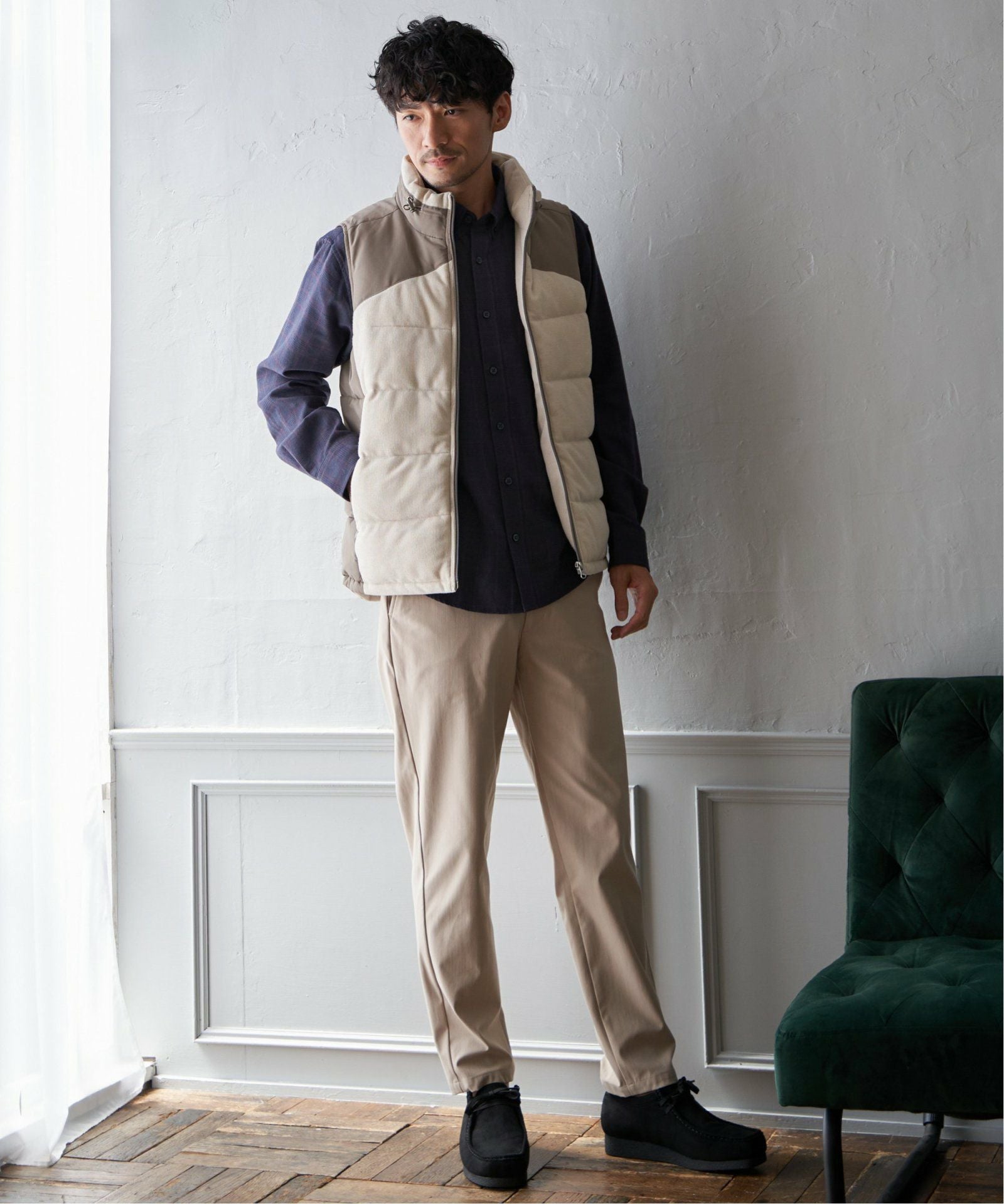 GOKU楽パンツ EASY STRETCH スラックス,ikka| TOKYO DESIGN CHANNEL
