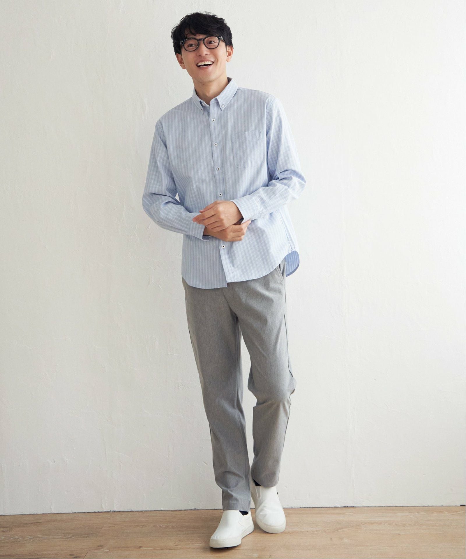 GOKU楽パンツ EASY STRETCH スラックス,ikka| TOKYO DESIGN CHANNEL