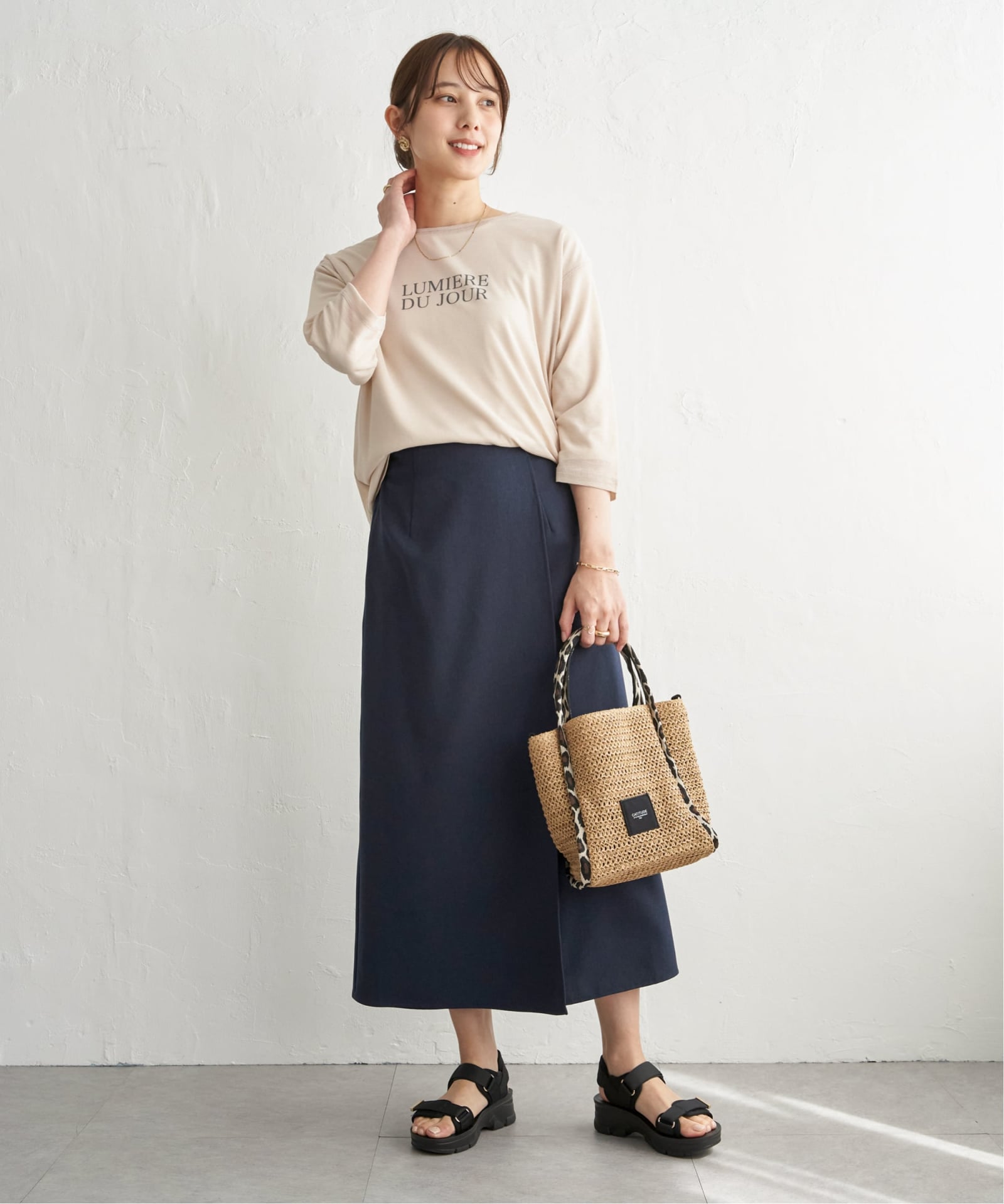 雑材パイピングトートバッグ,ikka| TOKYO DESIGN CHANNEL