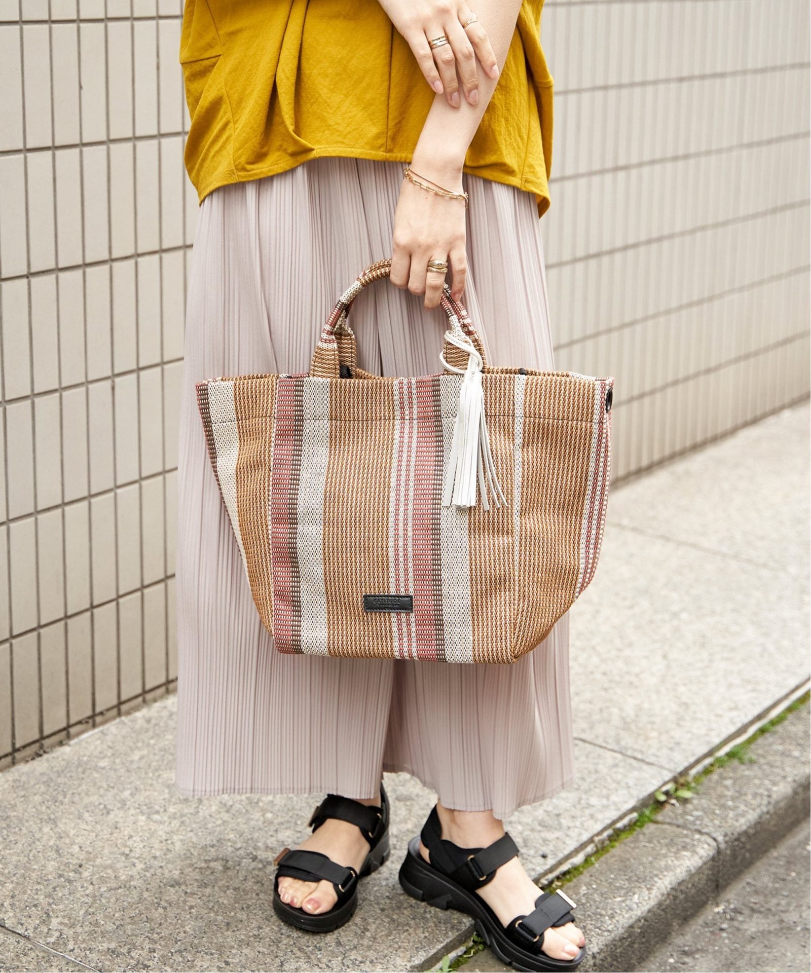 雑材シート2WAYトートバッグ,ikka| TOKYO DESIGN CHANNEL