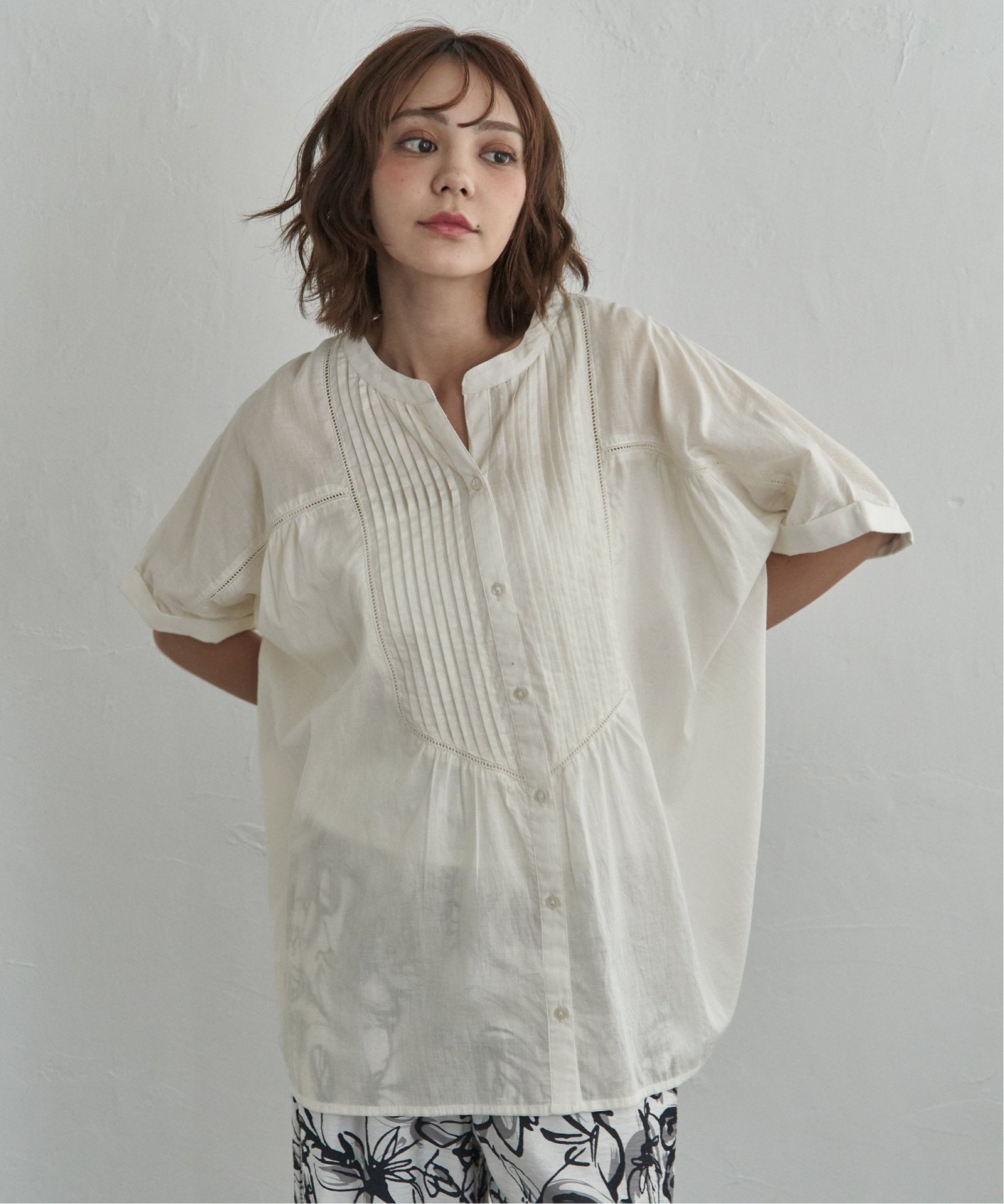 notch. by KR 】シアーヨークピンタックブラウス,notch.| TOKYO DESIGN