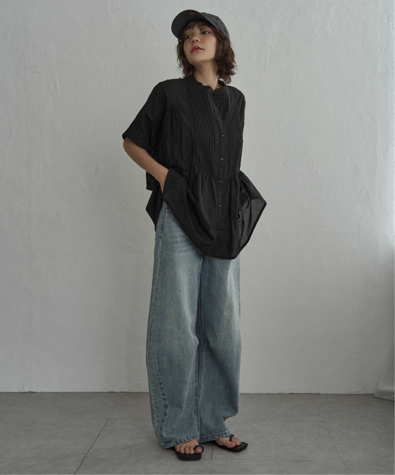 notch. by KR 】シアーヨークピンタックブラウス,notch.| TOKYO DESIGN