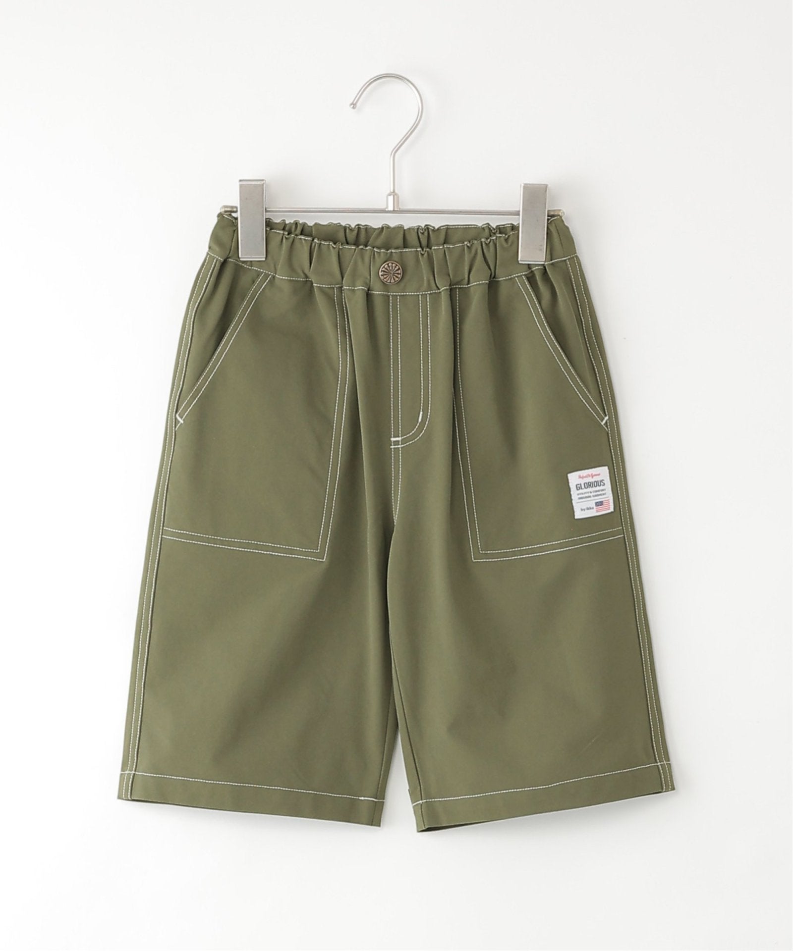 さらっとイージーハーフパンツ（120~160cm）,ikka| TOKYO DESIGN CHANNEL