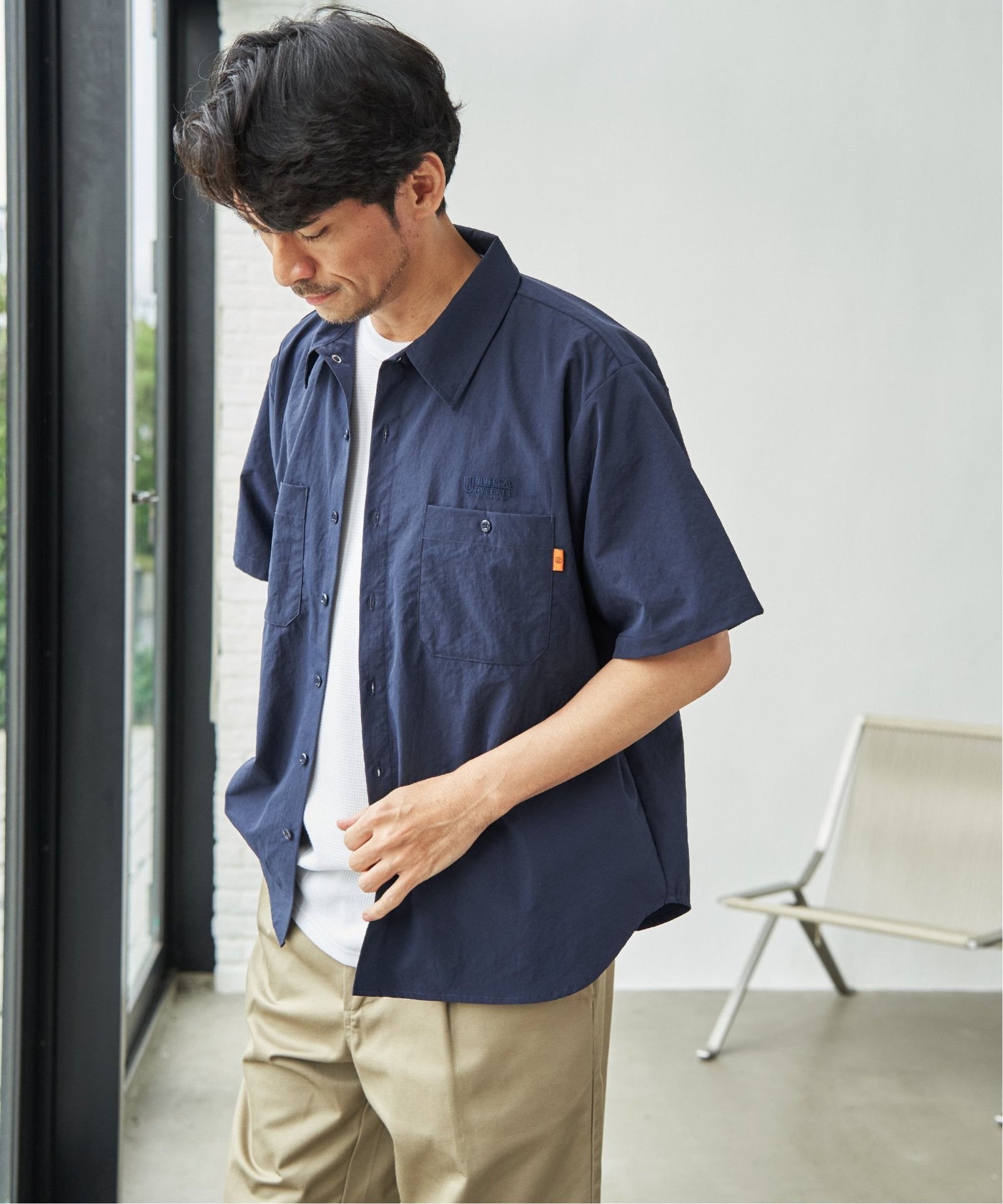 UNIVERSAL OVERALL ユニバーサルオーバーオール dailyワーカーズシャツ