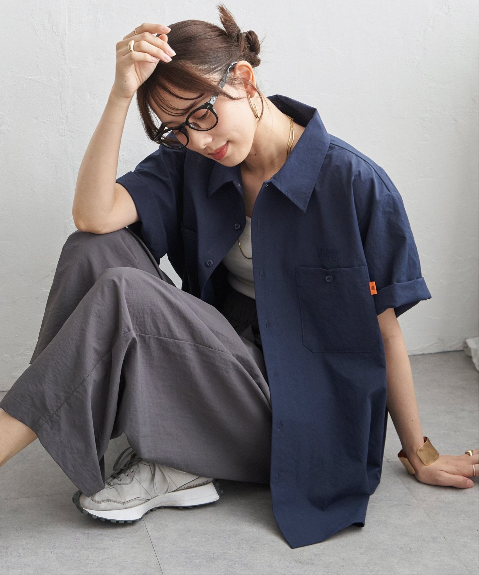 UNIVERSAL OVERALL ユニバーサルオーバーオール dailyワーカーズシャツ