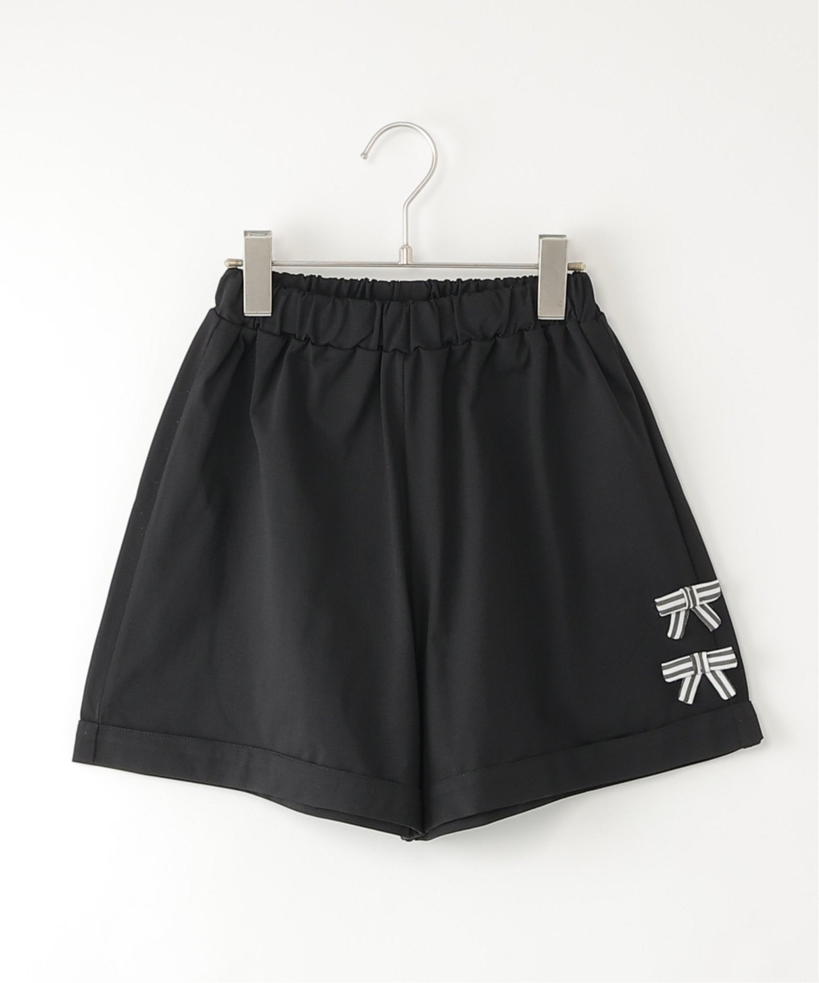 セットアップ対応】冷感メッシュリボンキュロットパンツ（120~160cm