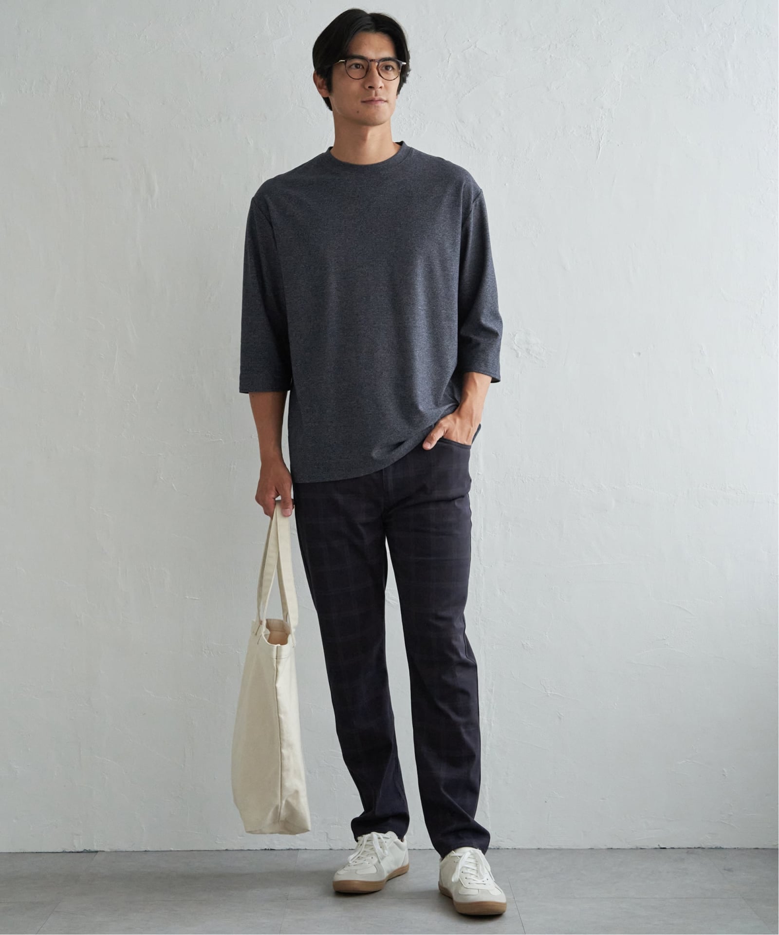 GOKU楽パンツ EASY STRETCH チェック5ポケット,ikka| TOKYO DESIGN CHANNEL
