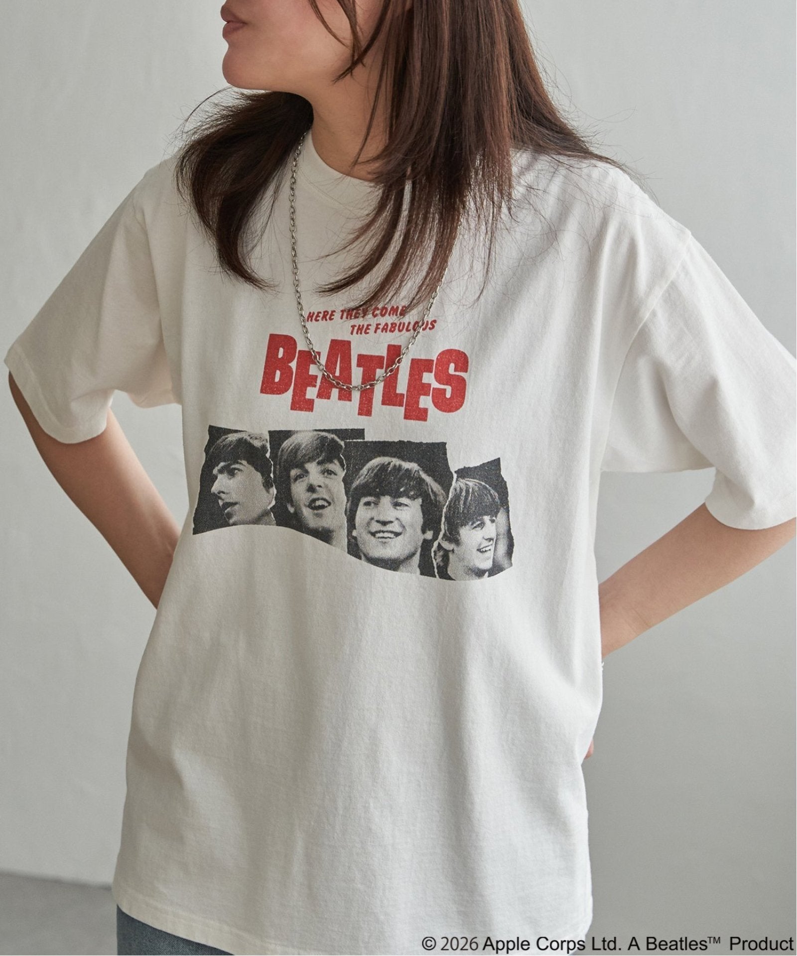 THE BEATLES ザ ビートルズ リンガープリントTシャツ,VENCE| TOKYO