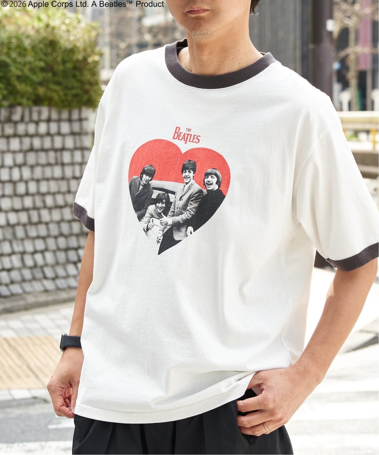 THE BEATLES ザ ビートルズ リンガープリントTシャツ,VENCE| TOKYO