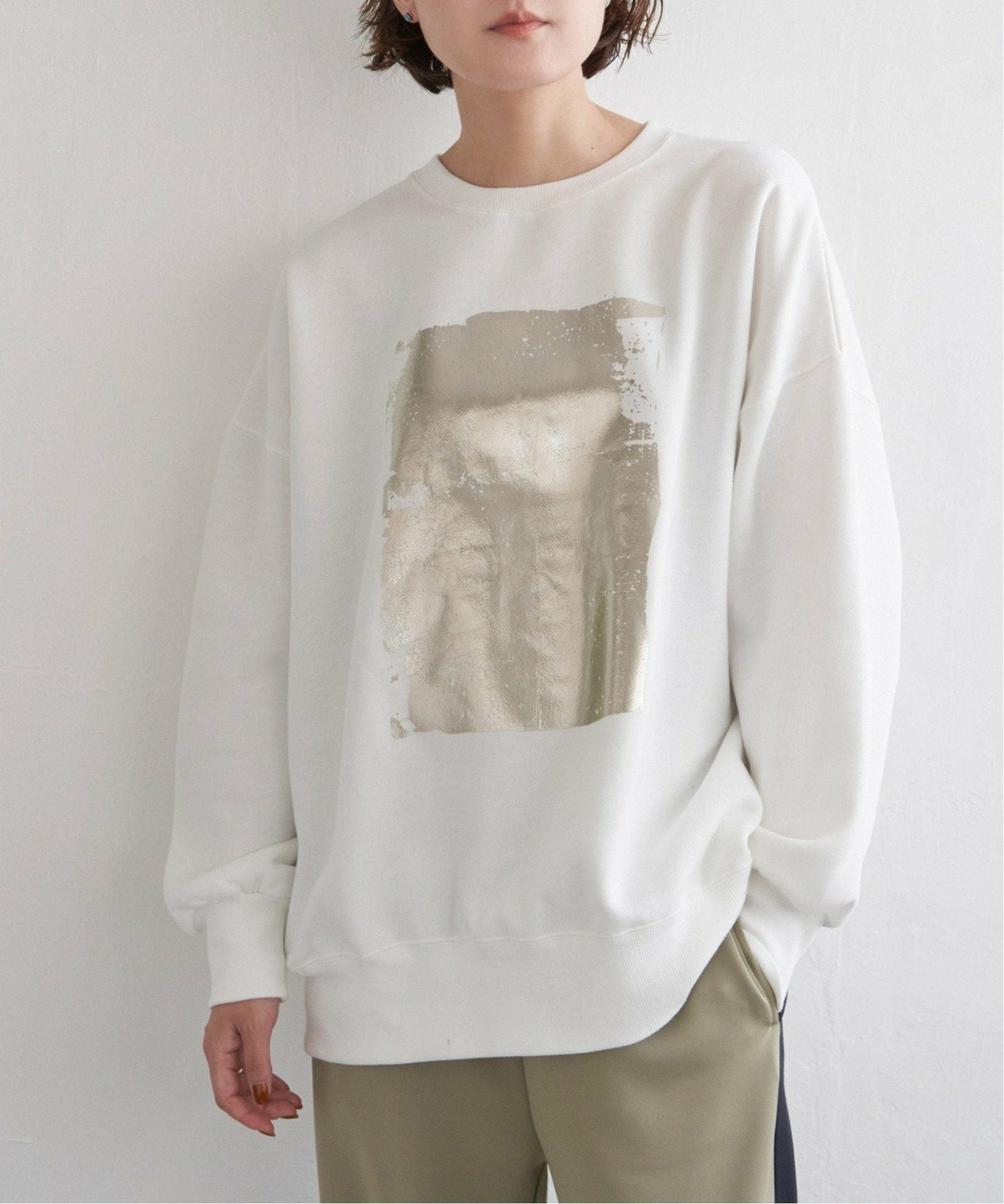 裏起毛箔プリントスウェット,30%OFF| TOKYO DESIGN CHANNEL