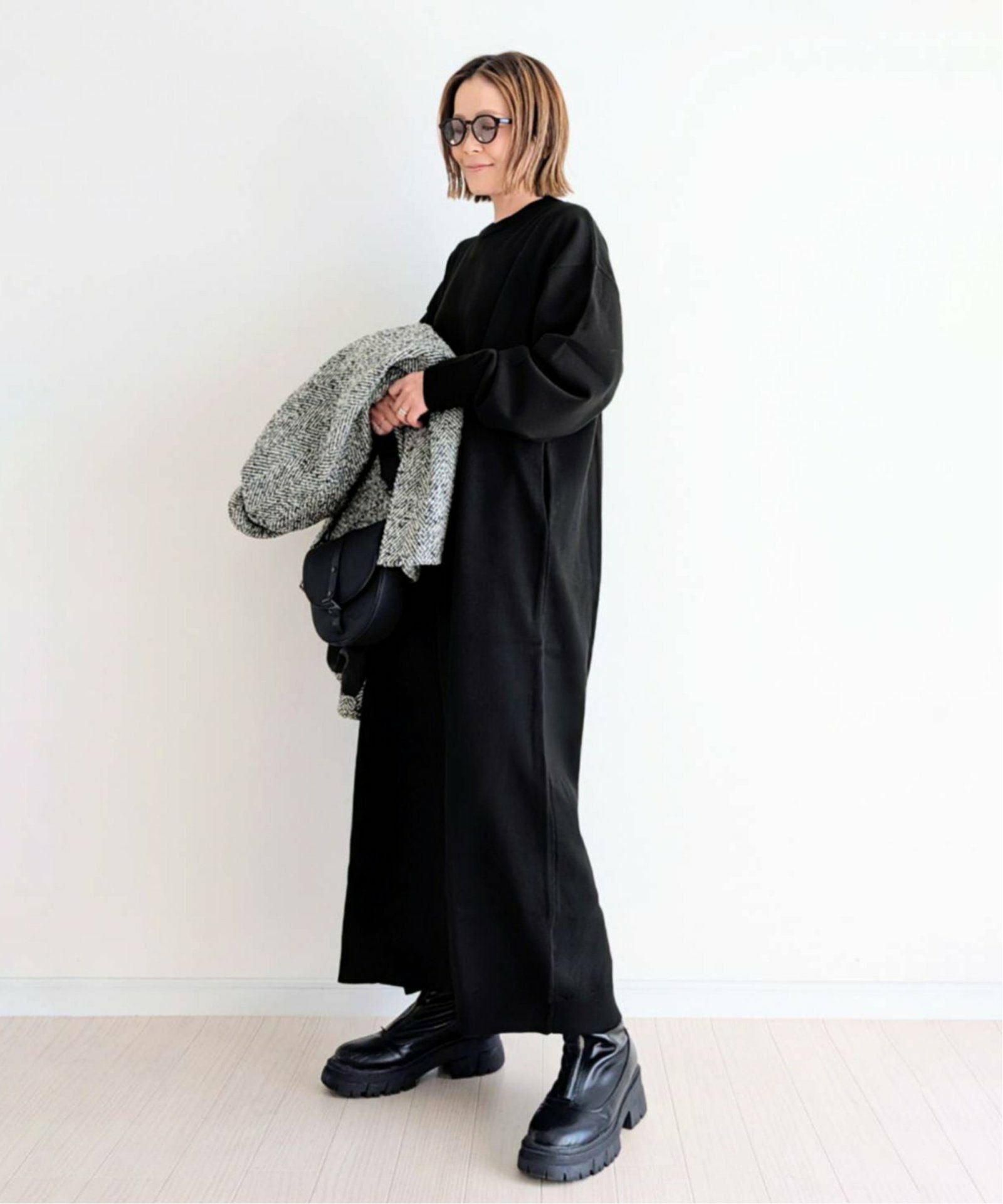 notch. by yui 】ロングニットワンピース,notch.| TOKYO DESIGN CHANNEL