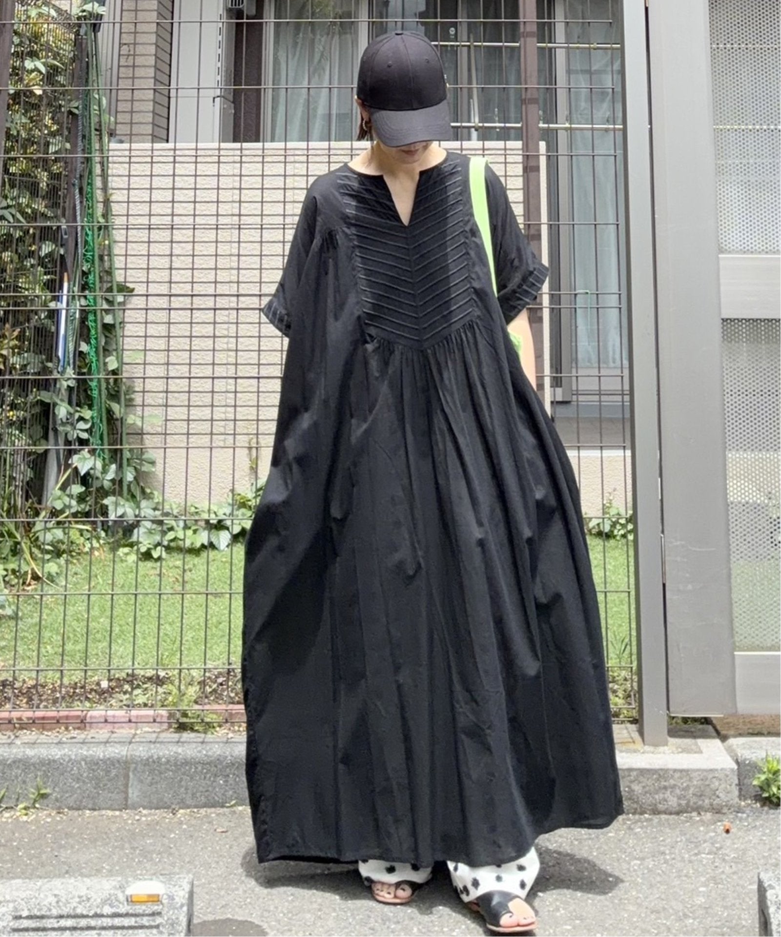 高身長さんサイズ有］【notch. by KR 】フロント刺繍スキッパー