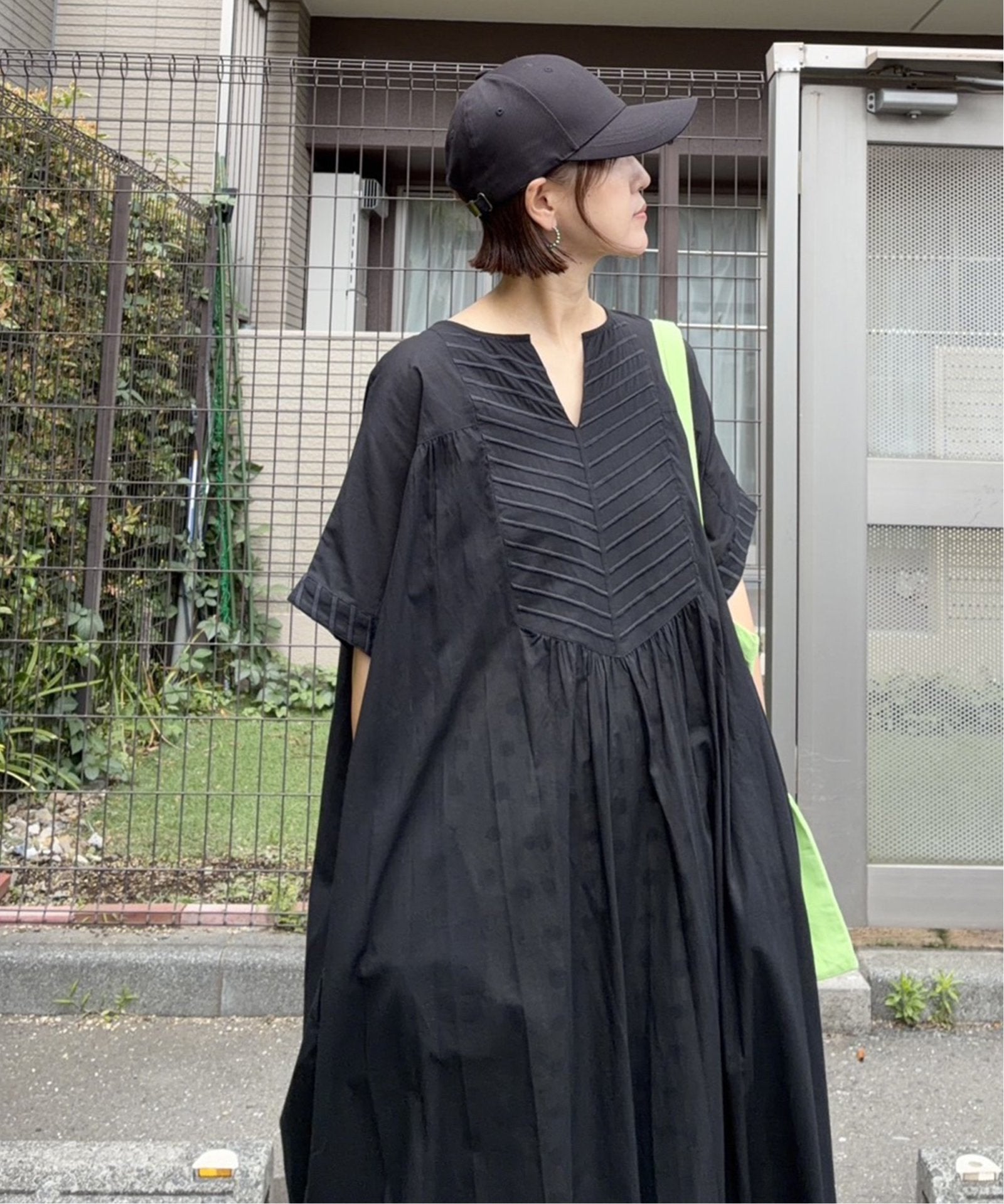 高身長さんサイズ有］【notch. by KR 】フロント刺繍スキッパー