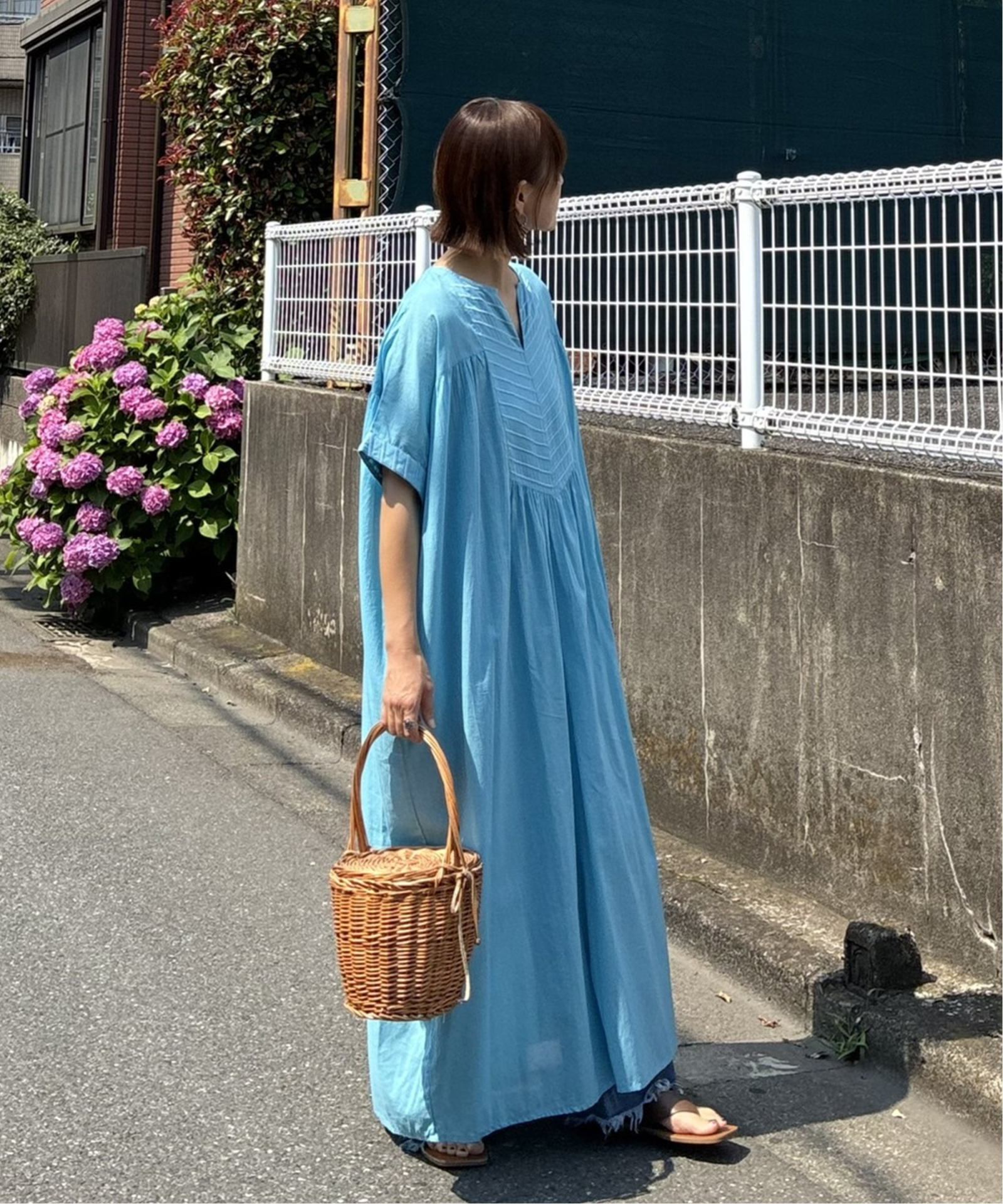 高身長さんサイズ有］【notch. by KR 】フロント刺繍スキッパー
