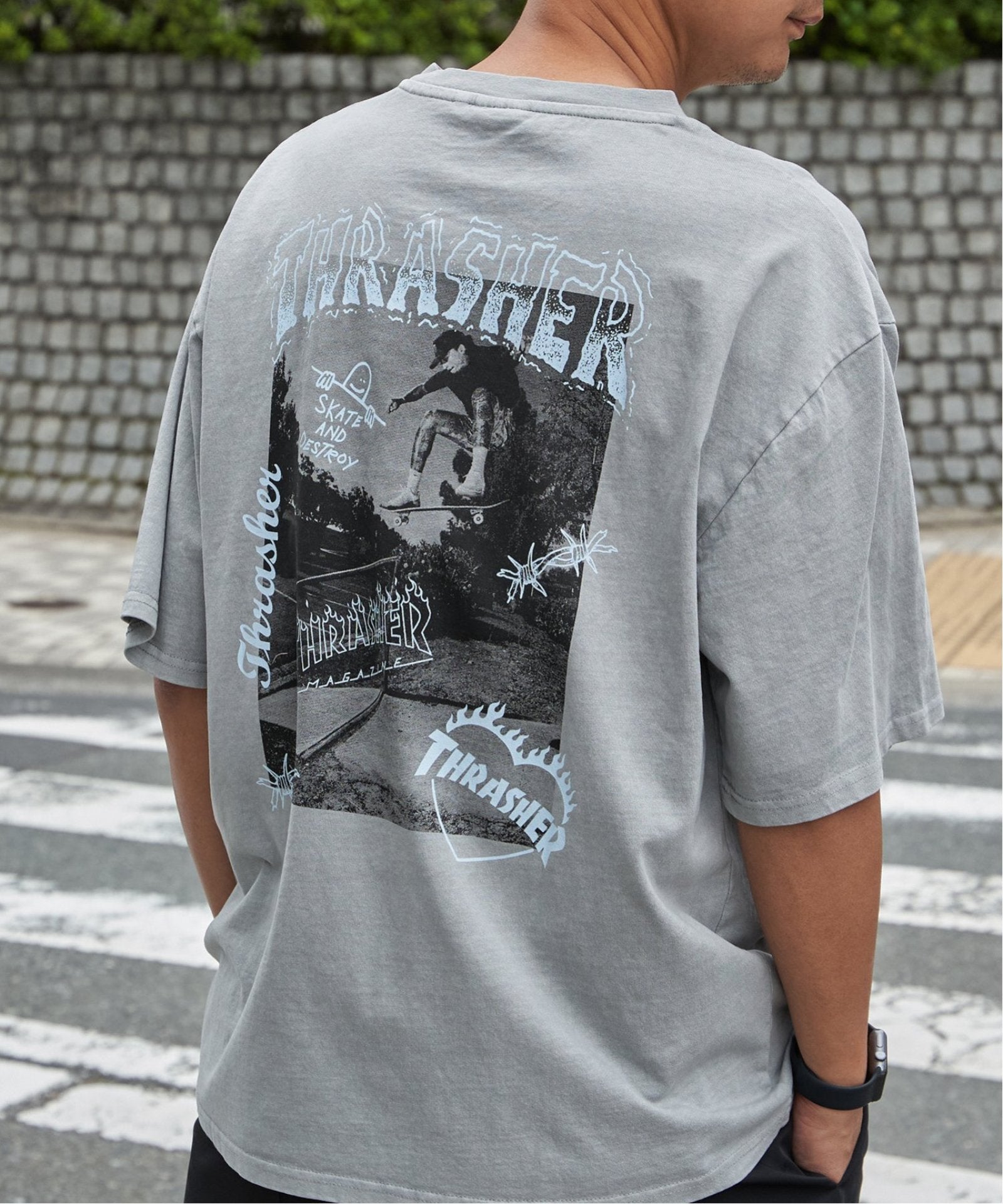 THRASHER ／スラッシャー】ピグメントフォトプリントT,VENCE| TOKYO