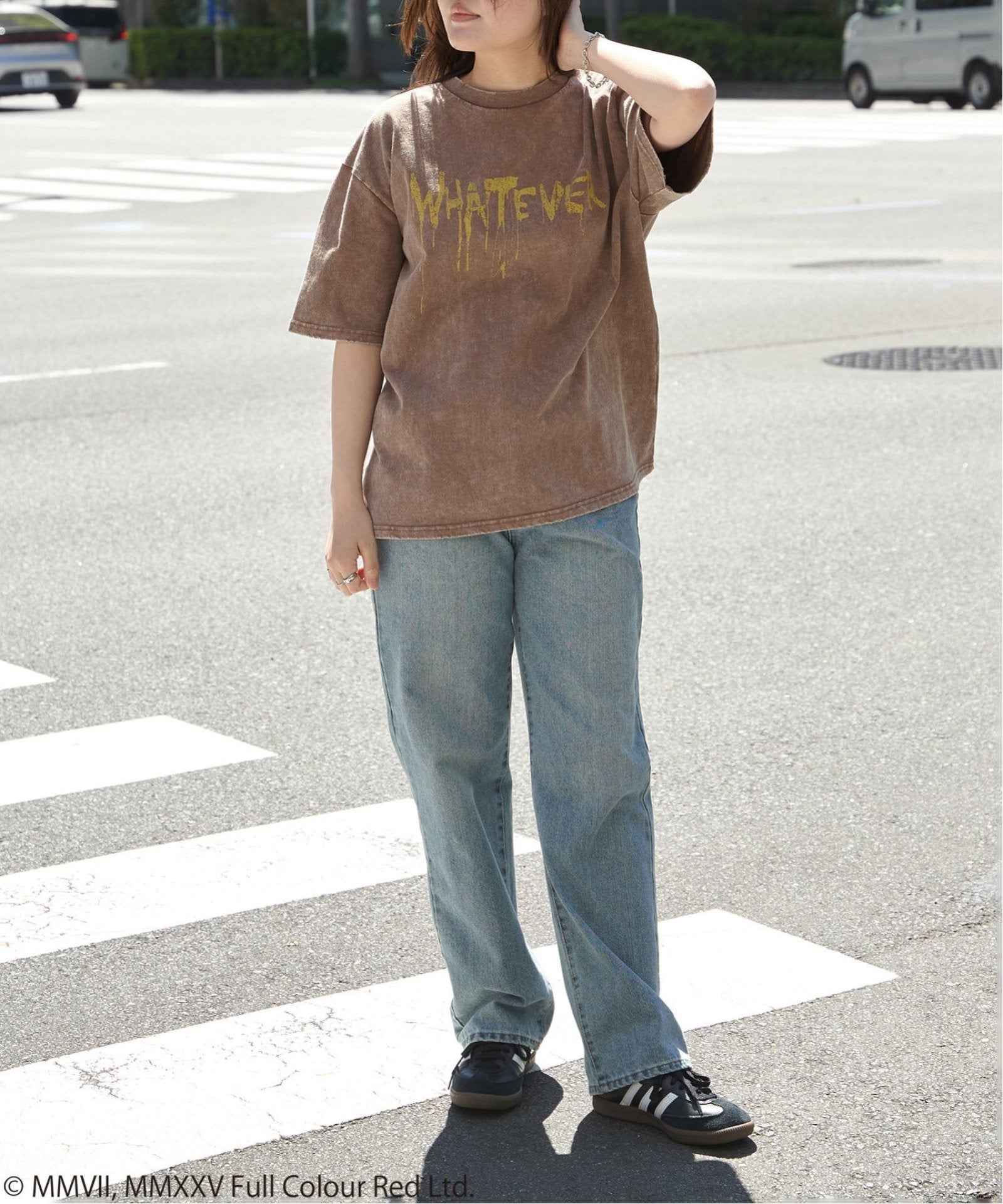 Banksy バンクシー Whatever Boy スノーウォッシュTシャツ,VENCE