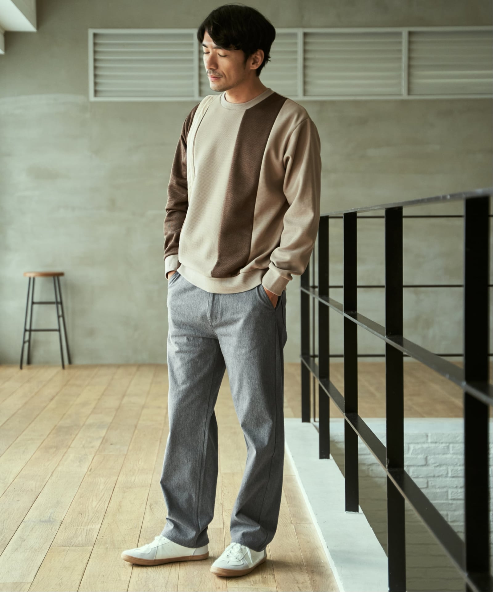 GOKU楽パンツ EASY STRETCH 起毛リラックス5Pパンツ,ikka| TOKYO