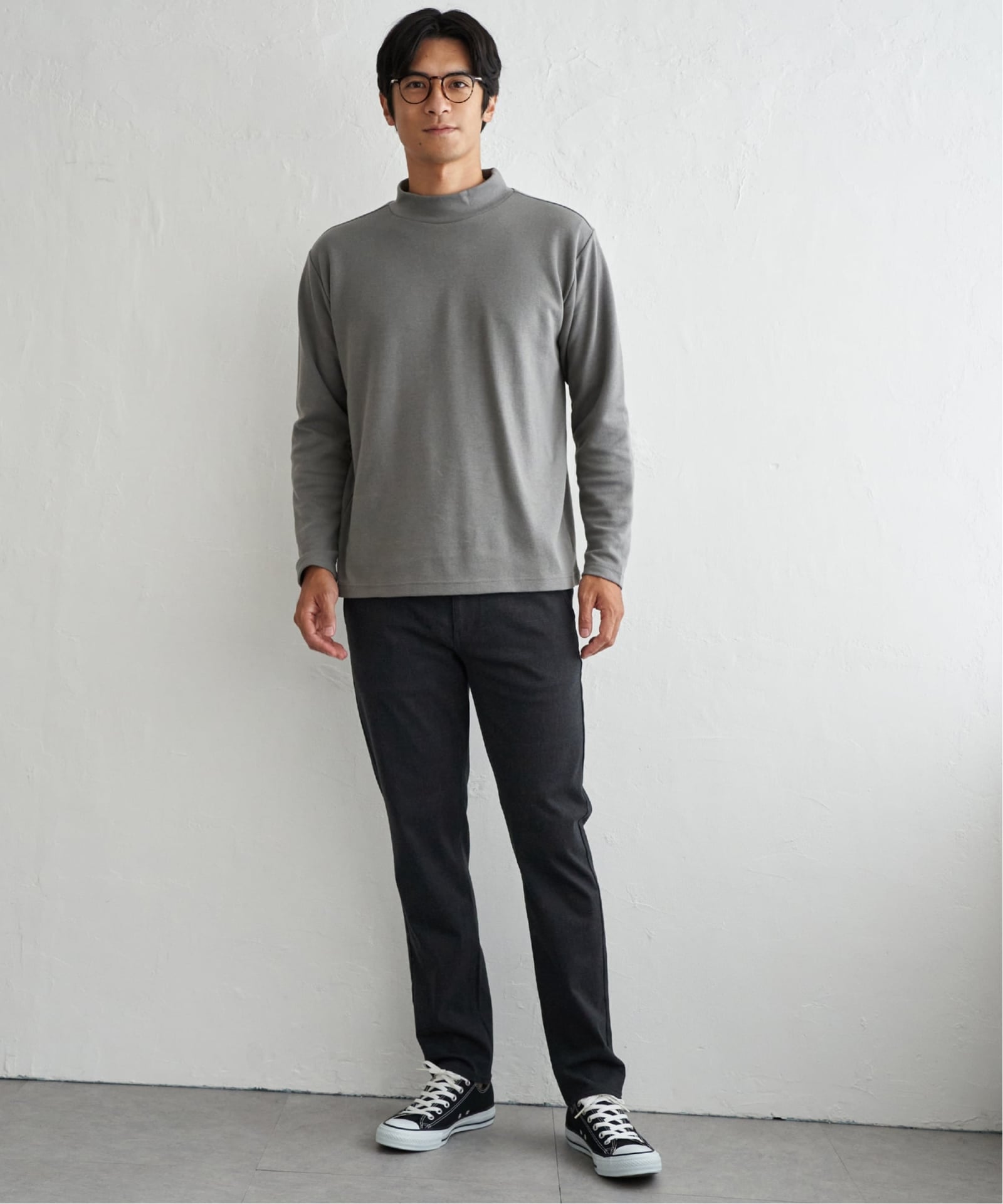 GOKU楽パンツ EASY STRETCH 起毛チェック5P,ikka| TOKYO DESIGN CHANNEL