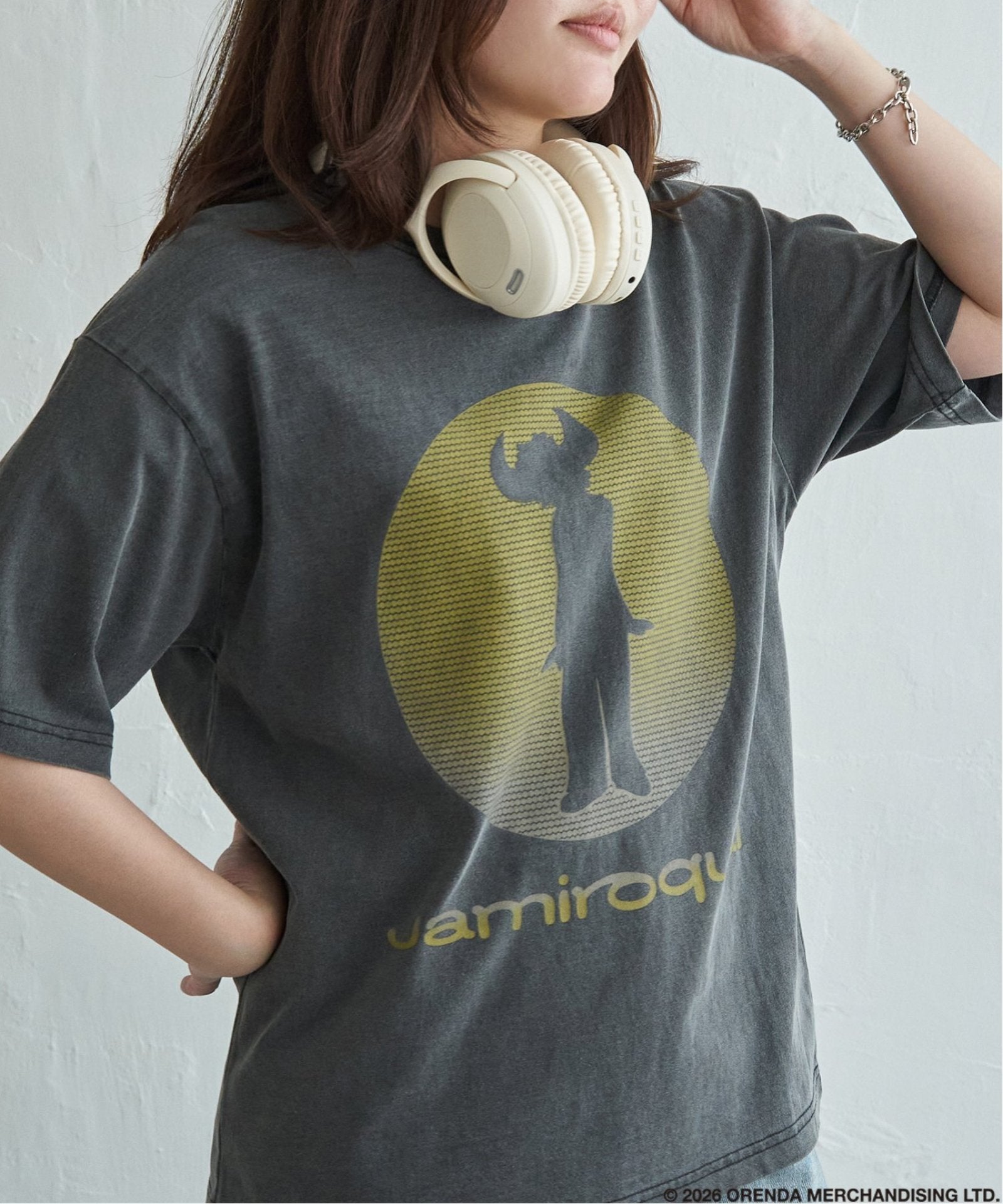 Jamiroquai ジャミロクワイ」サークルデザインTシャツ,VENCE| TOKYO