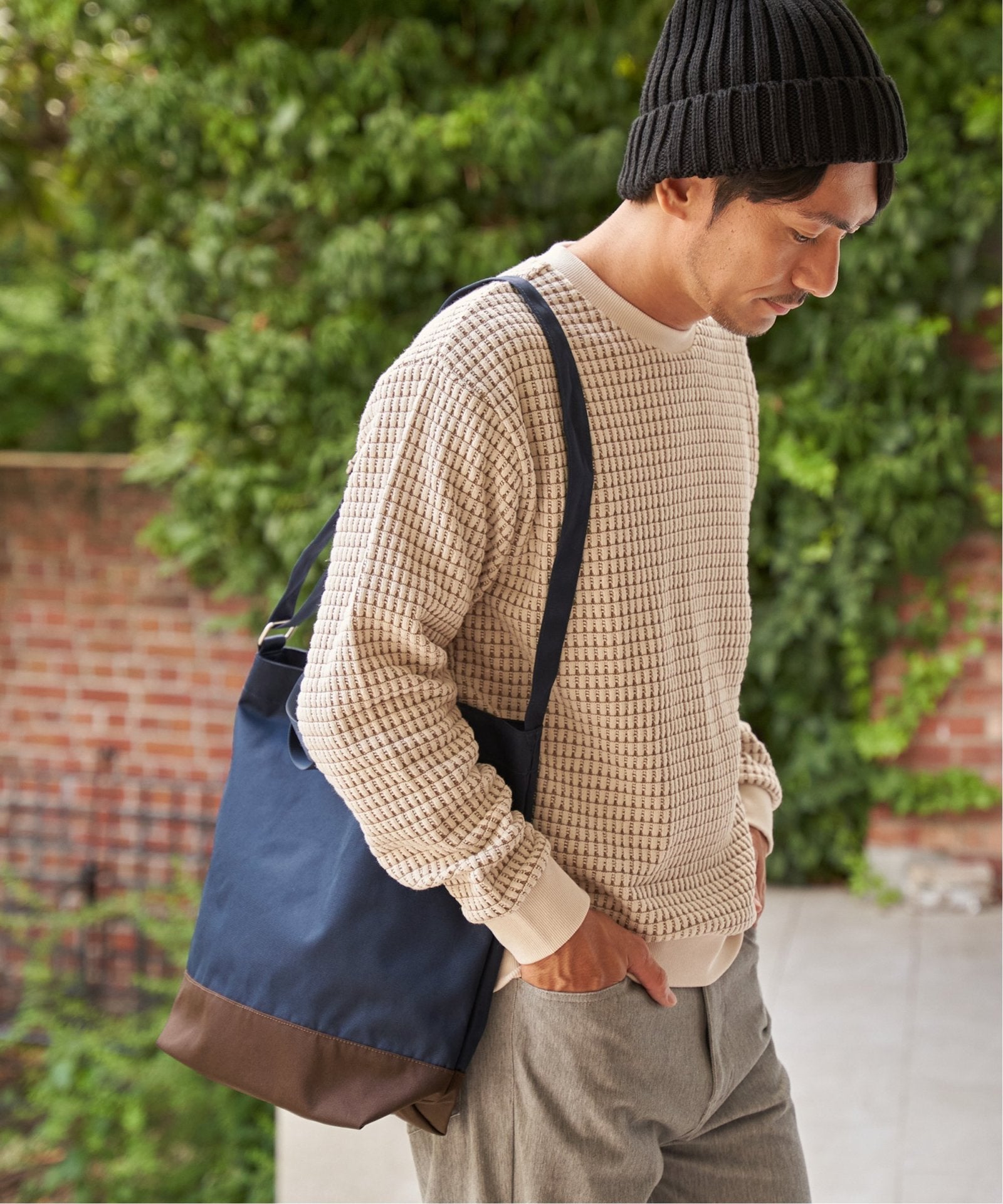 ♡はやとと♡ バイカラー2WAYショルダーバッグ,ikka| TOKYO DESIGN CHANNEL