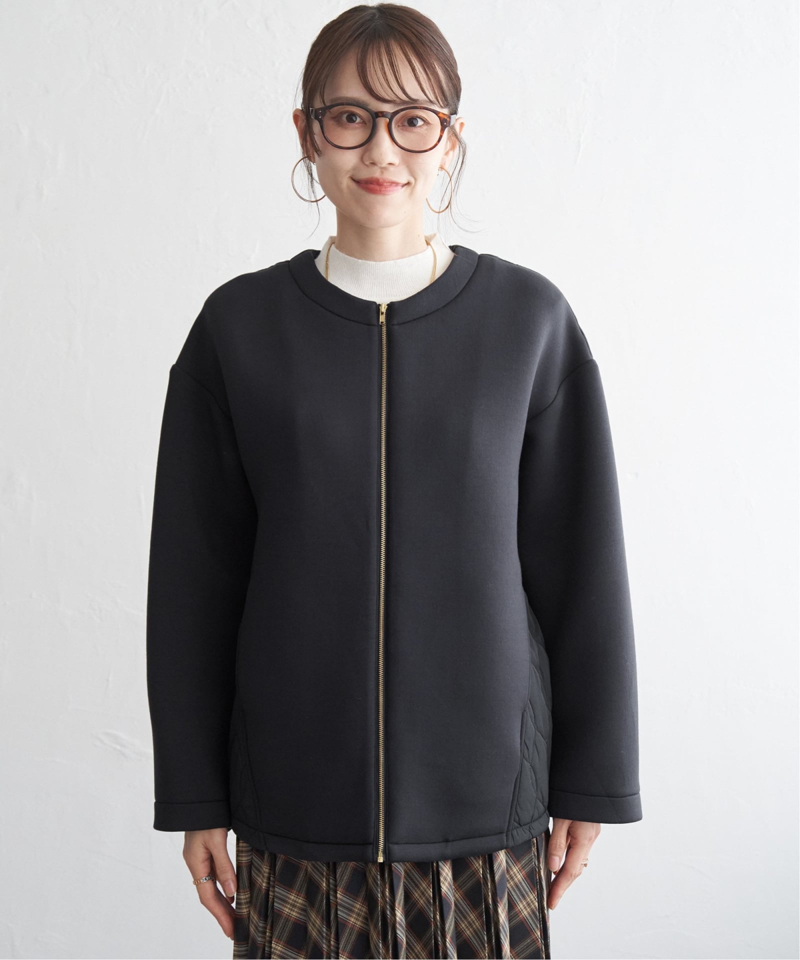 GOKU楽 ダンボールノーカラージャケット,ikka| TOKYO DESIGN CHANNEL